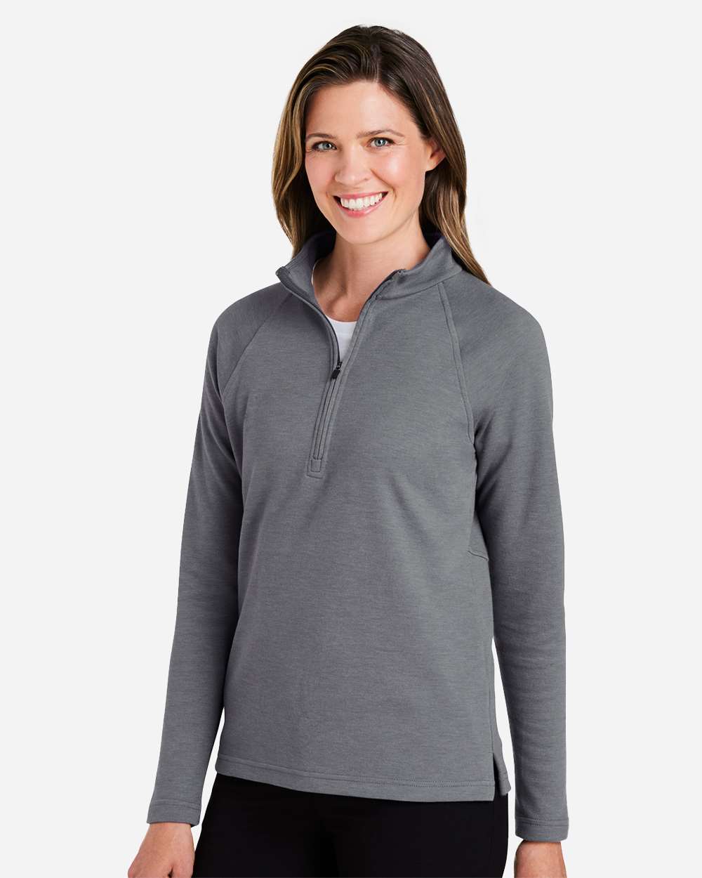 Women's Charleston Quarter-Zip Pullover - Graphite - M