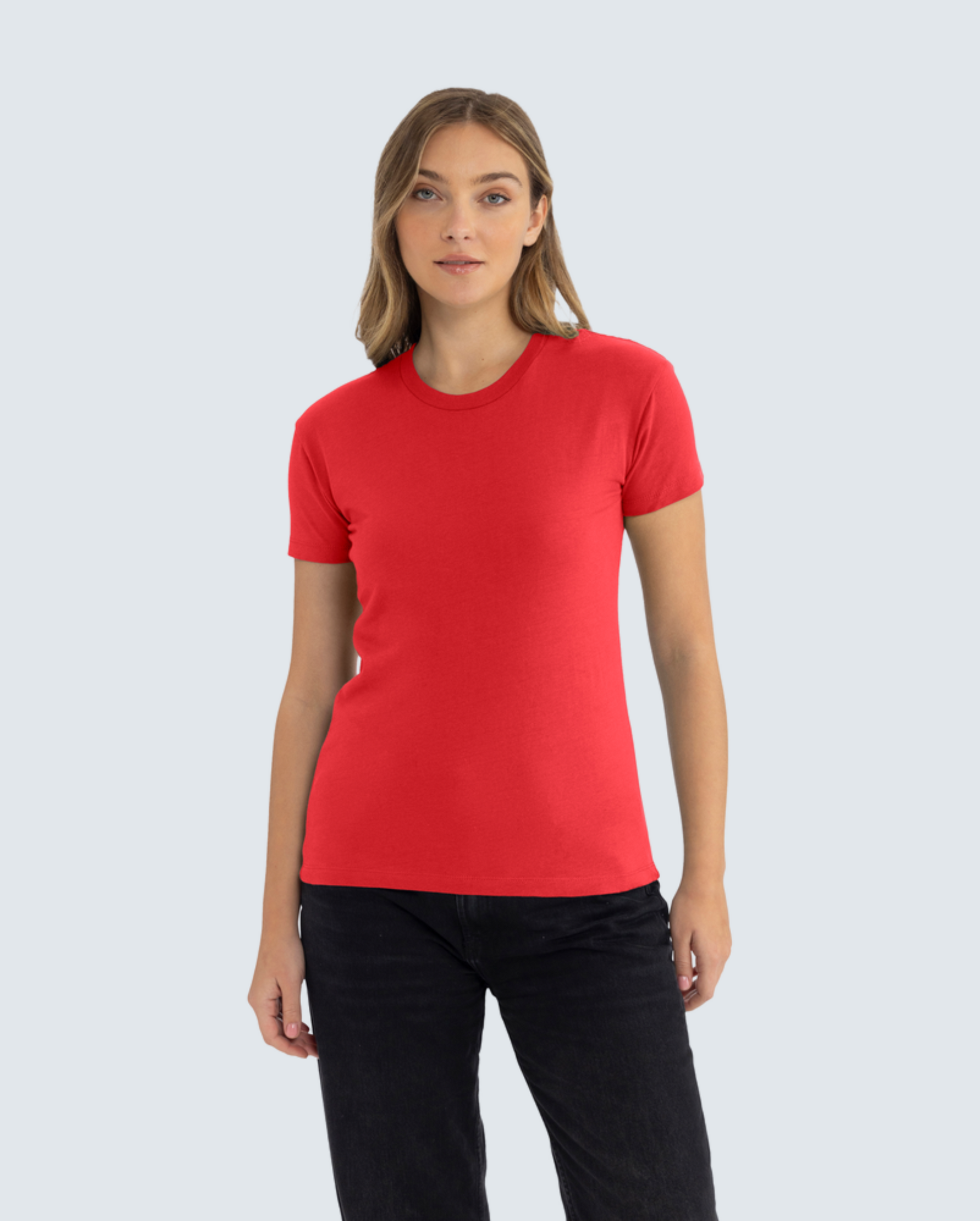Women's Relaxed Cotton Tee 5-Pack