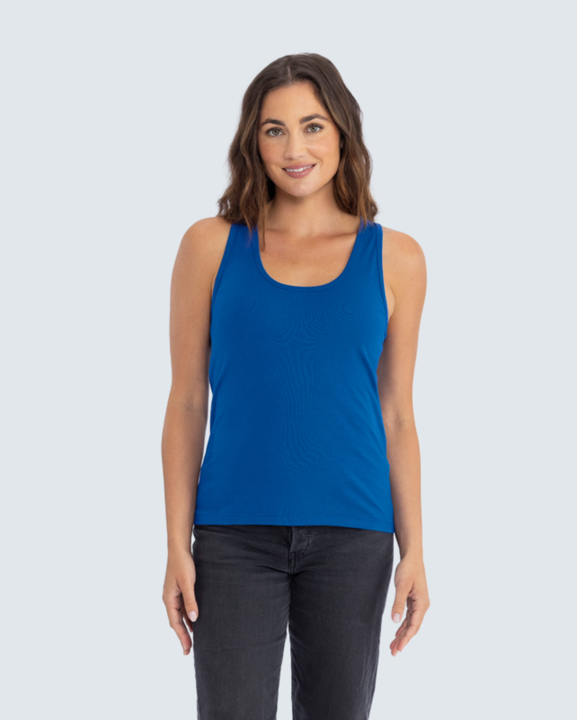 Women's Cotton Tank - Royal