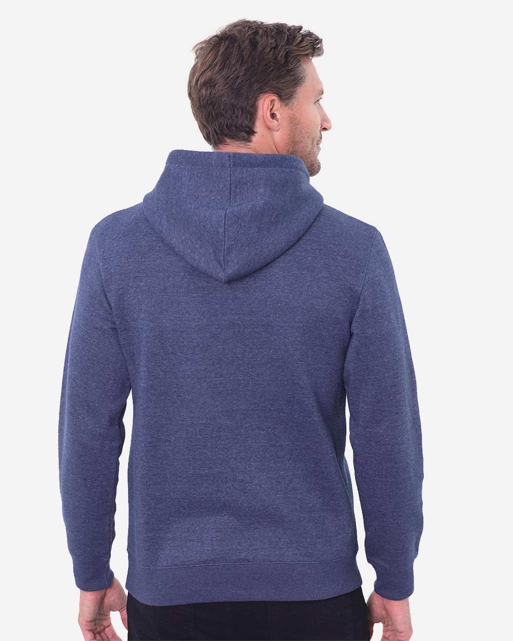 Unisex Epic Fleece Pullover Hoodie - Heather Navy - L