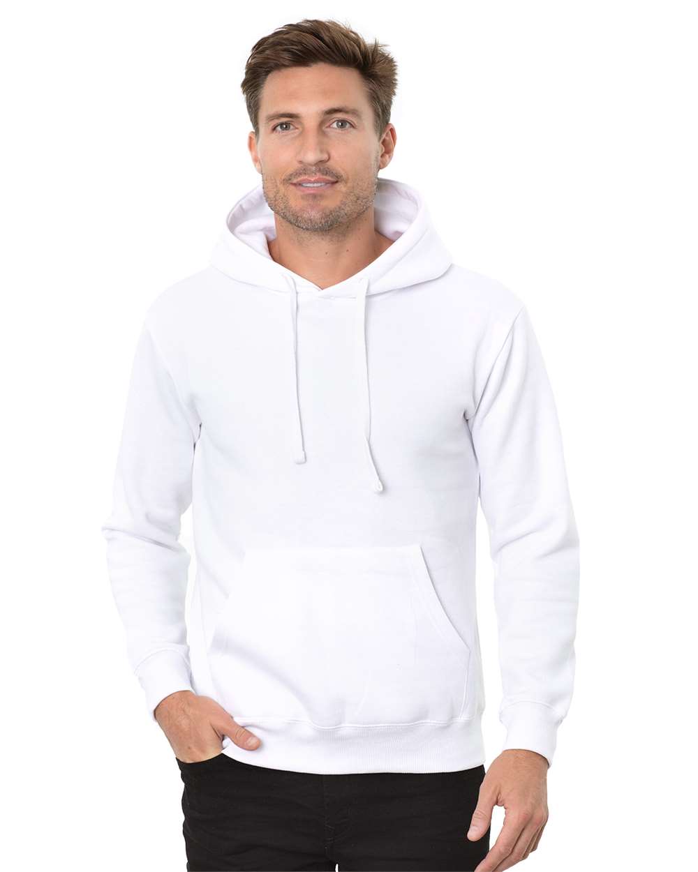 Unisex Epic Fleece Pullover Hoodie - White - S