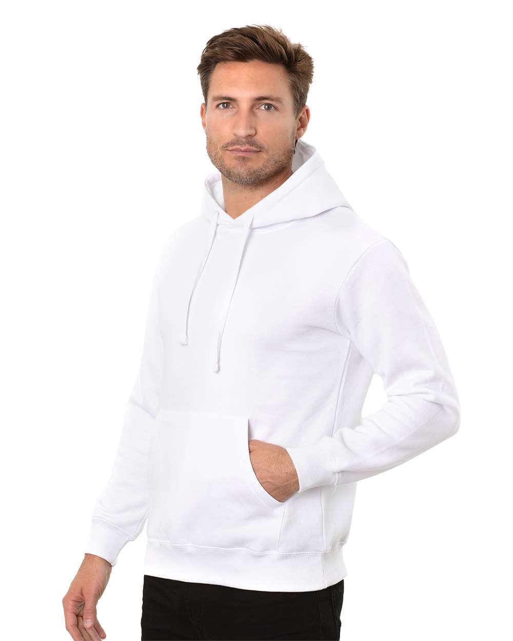Unisex Epic Fleece Pullover Hoodie - White - M