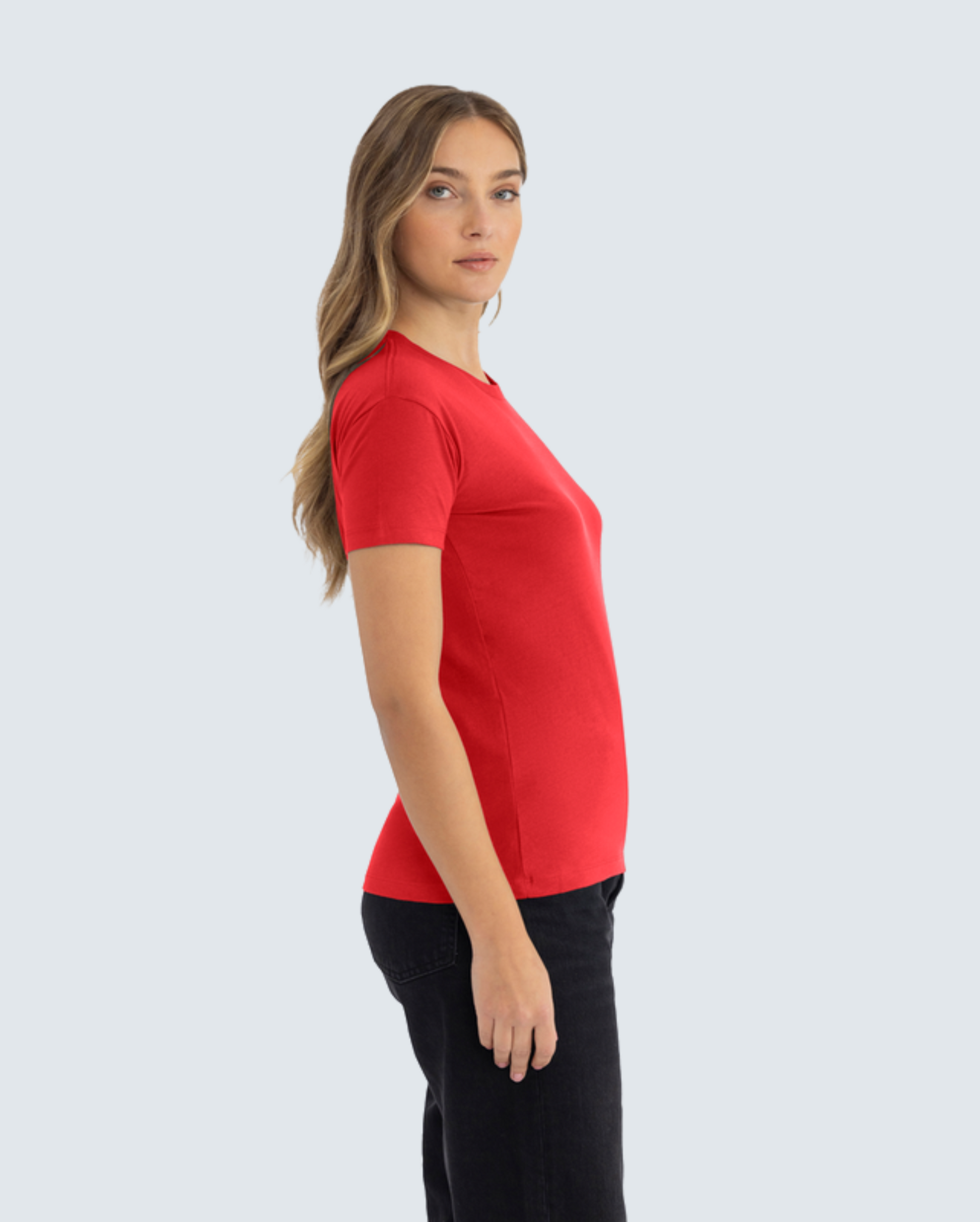 Women's Relaxed Cotton Tee 5-Pack