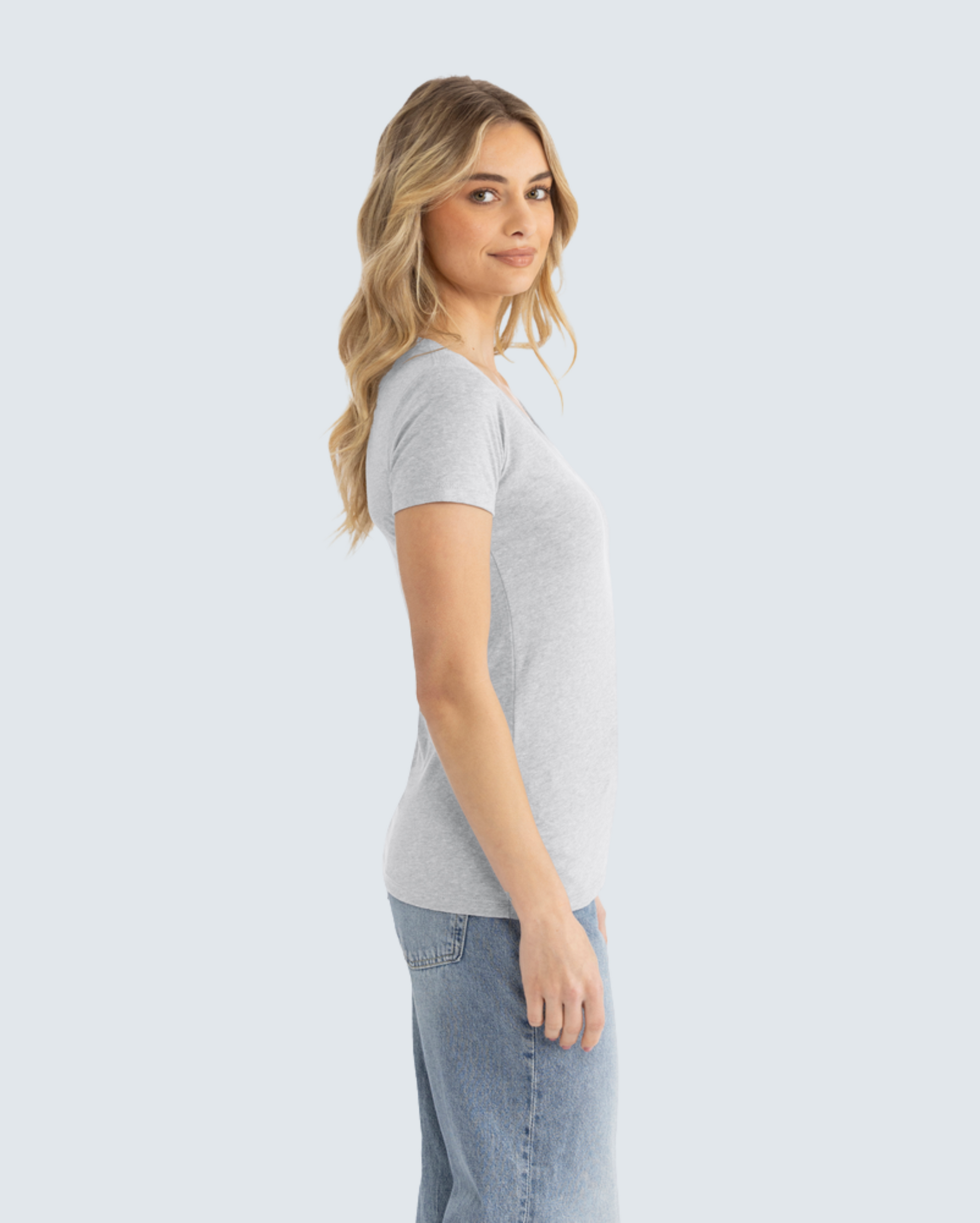 The Women's Ideal V-Neck Tee 4-Pack