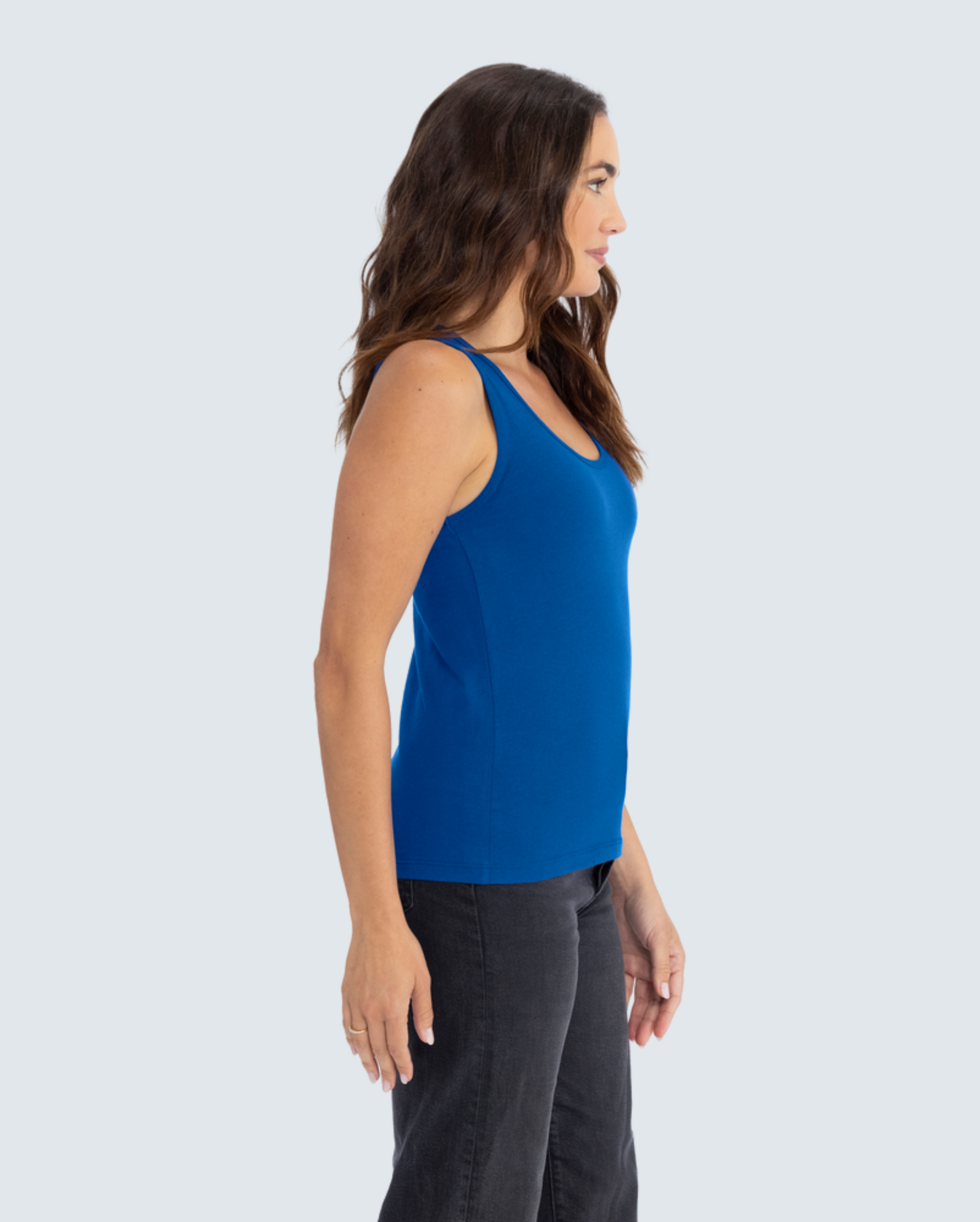 Women's Cotton Tank - Royal