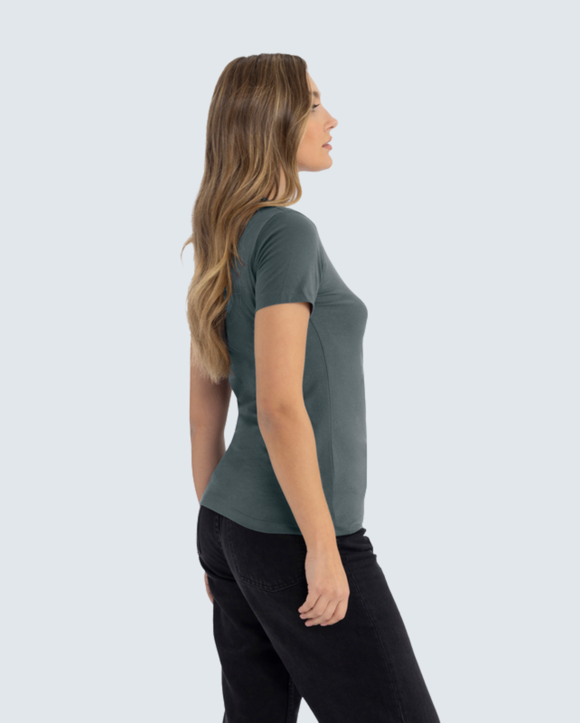 Women's Classic Cotton Tee - Heavy Metal