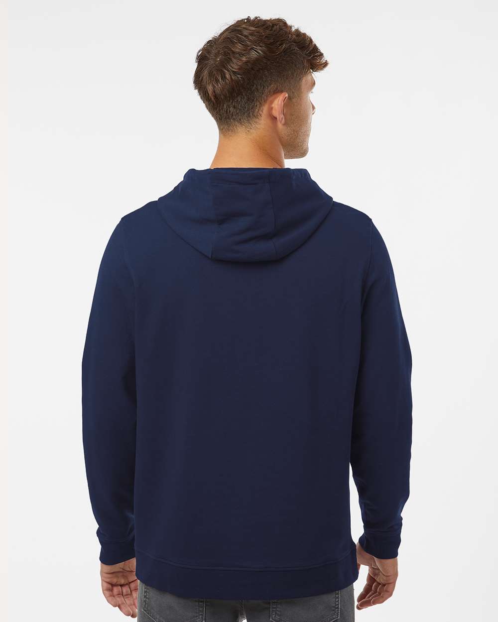 Unisex Perform Hooded Sweatshirt - Navy - M