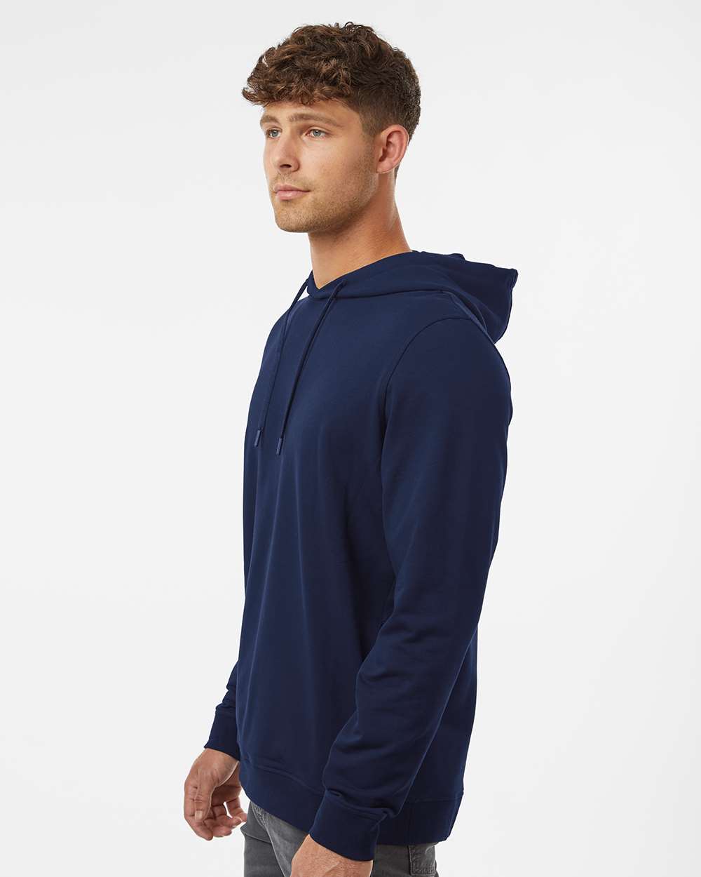Unisex Perform Hooded Sweatshirt - Navy - S