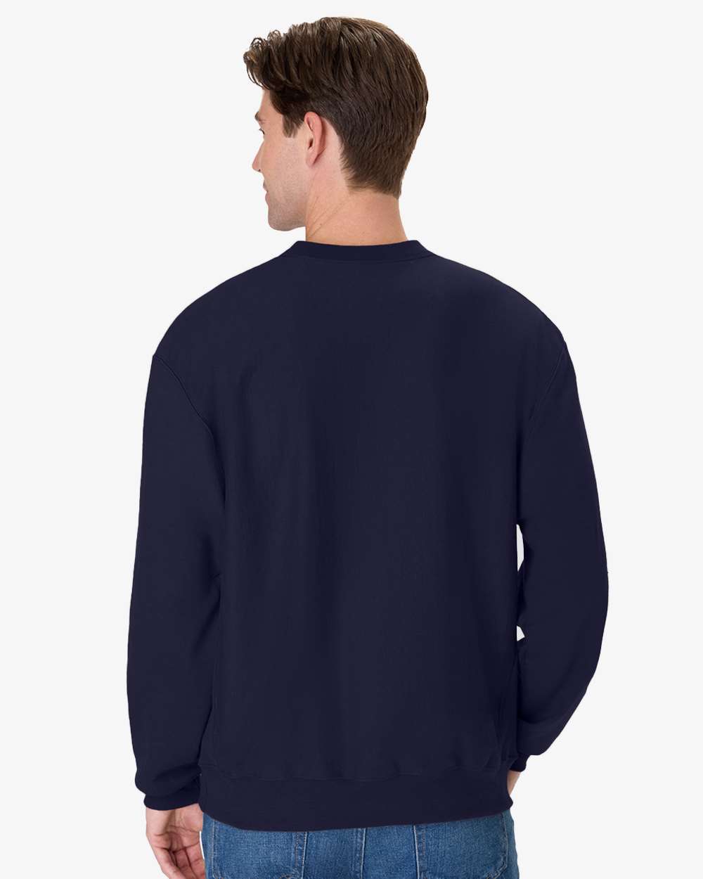Unisex Premium Heavyweight Crewneck Sweatshirt - Athletic Navy - M