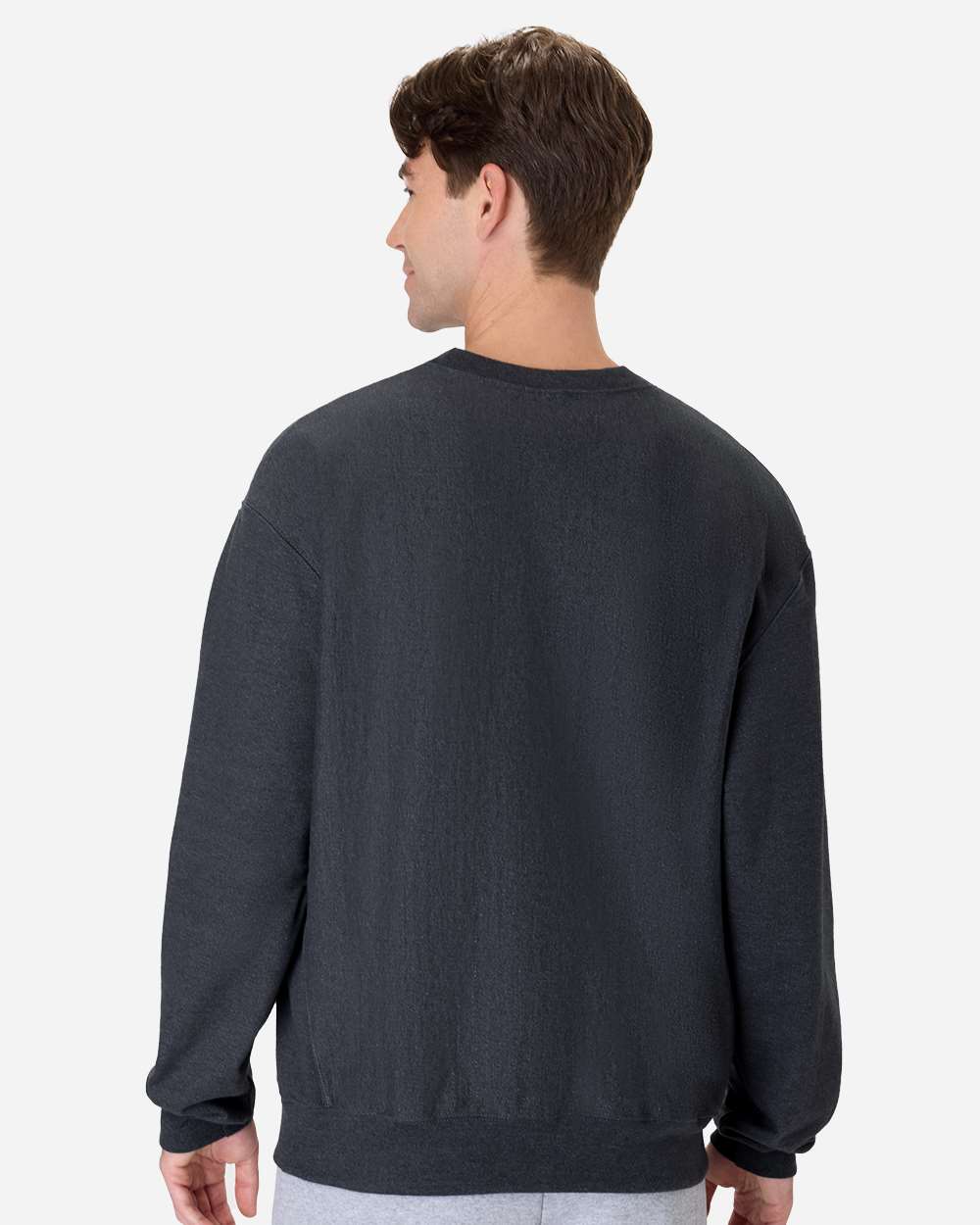 Unisex Premium Heavyweight Crewneck Sweatshirt - Charcoal Heather - M