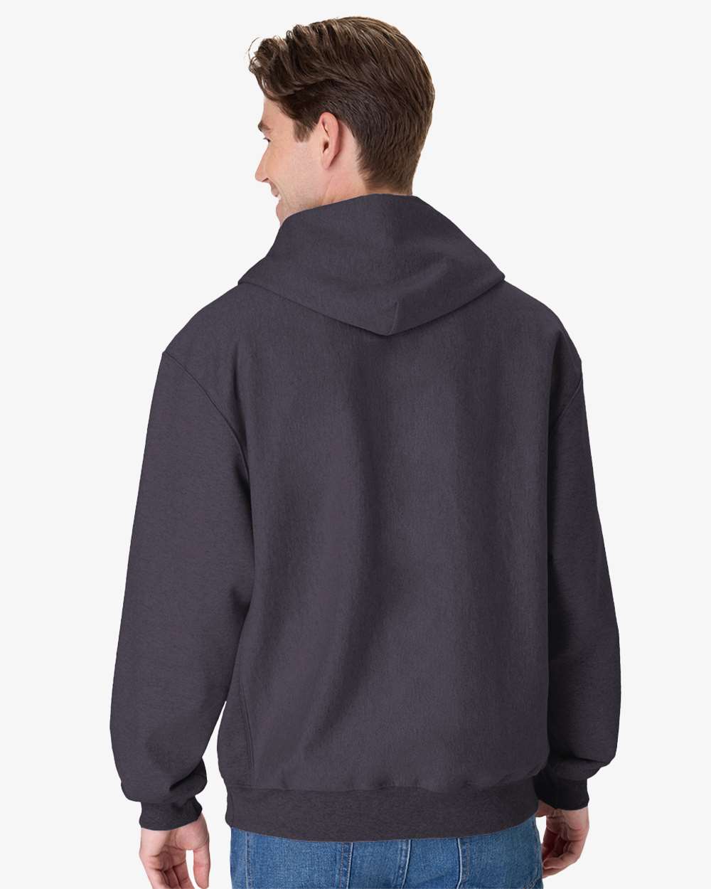 Unisex Beefy® Sweats Premium Heavyweight Hooded Sweatshirt - Charcoal - M