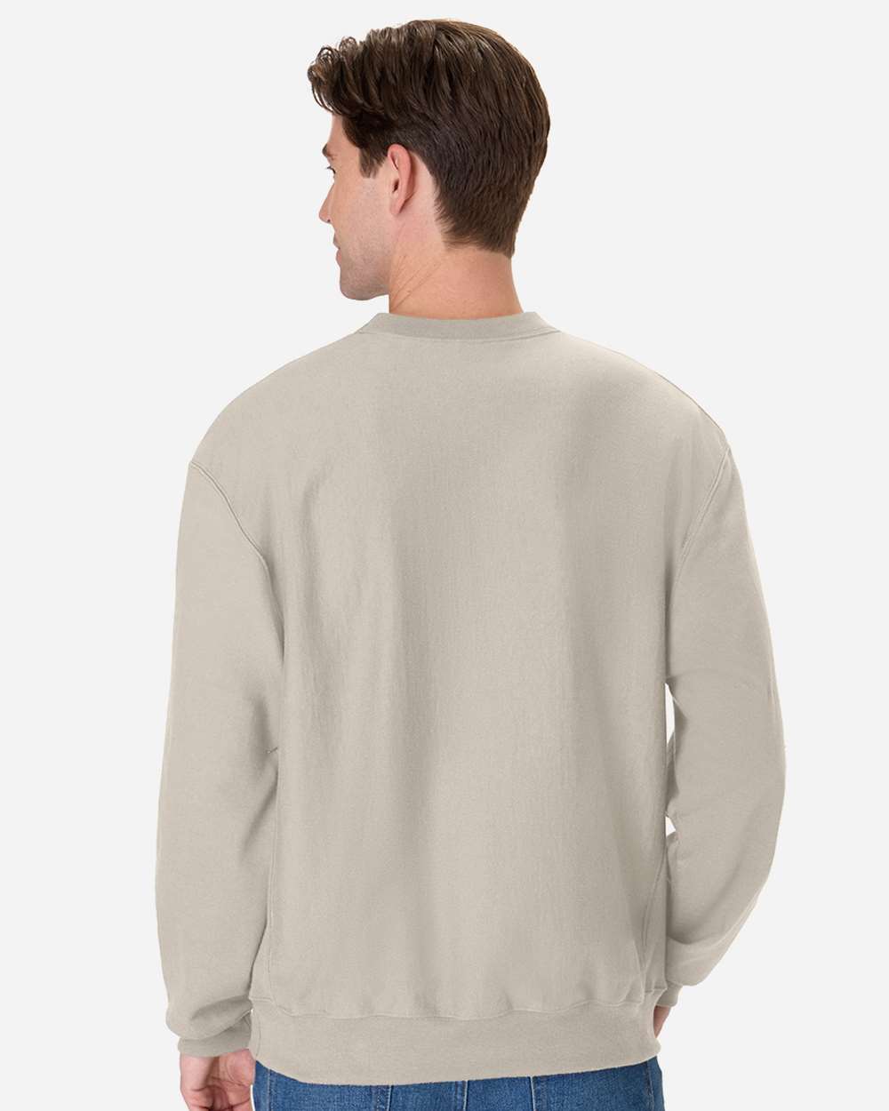 Unisex Premium Heavyweight Crewneck Sweatshirt - Sand - M