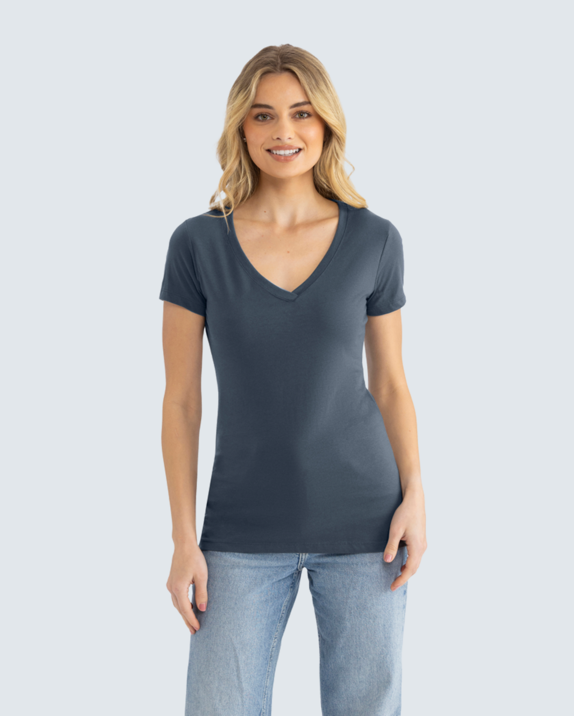 The Women's Ideal V-Neck Tee 4-Pack