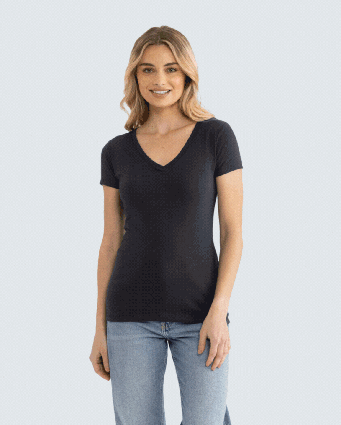 The Women's Ideal V-Neck Tee 4-Pack