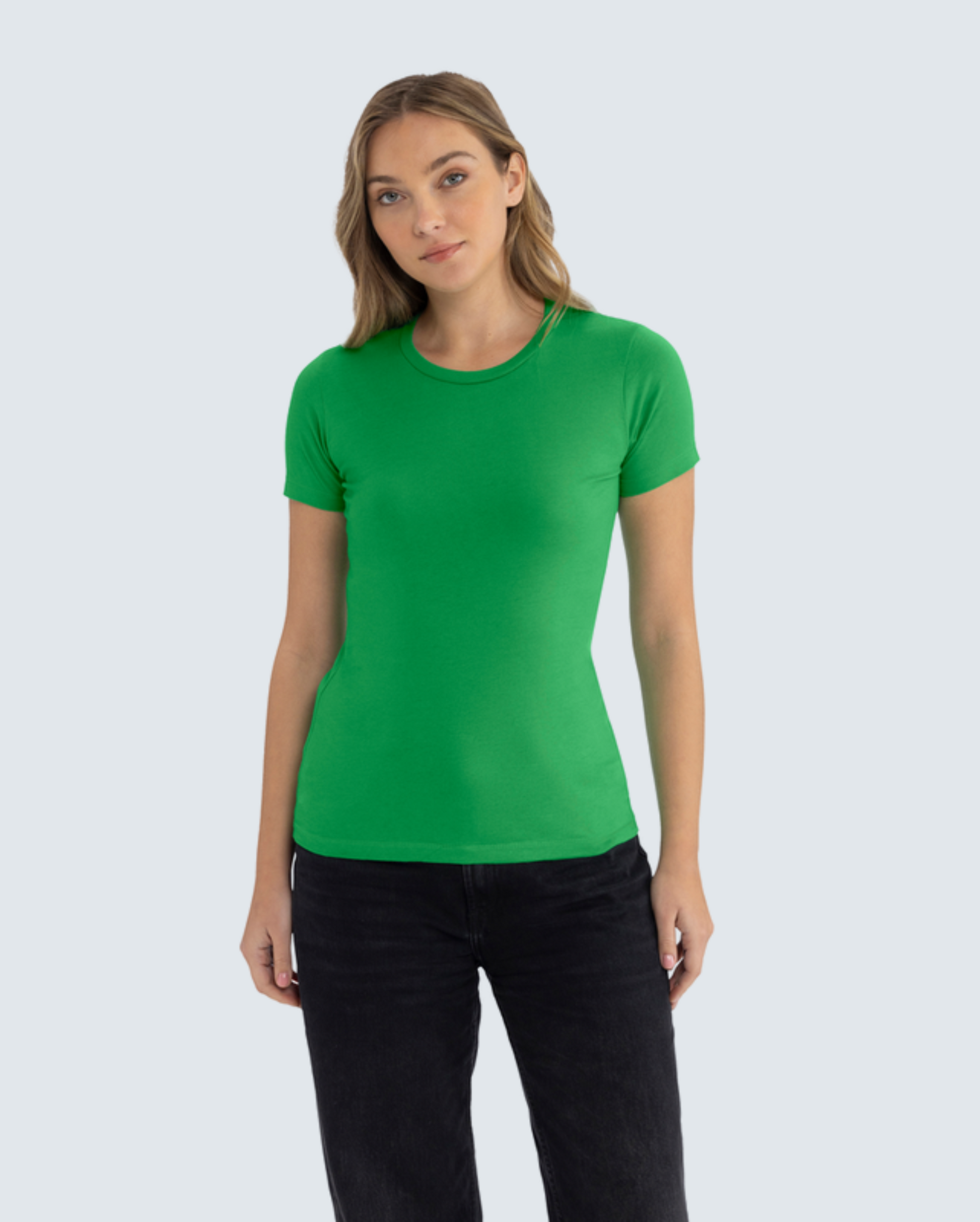 Women's Classic Cotton Tee - Kelly Green