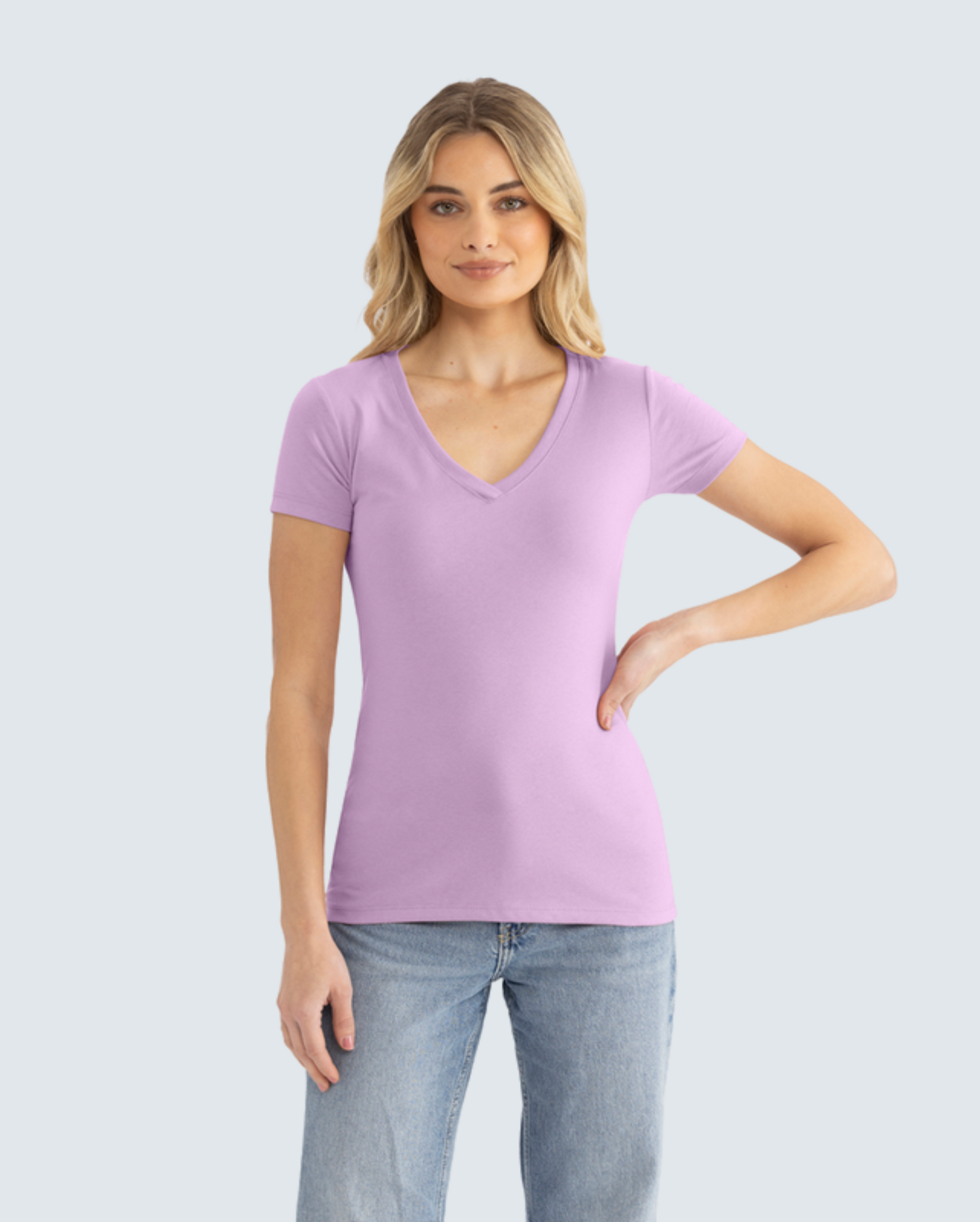 The Women's Ideal V-Neck Tee 4-Pack