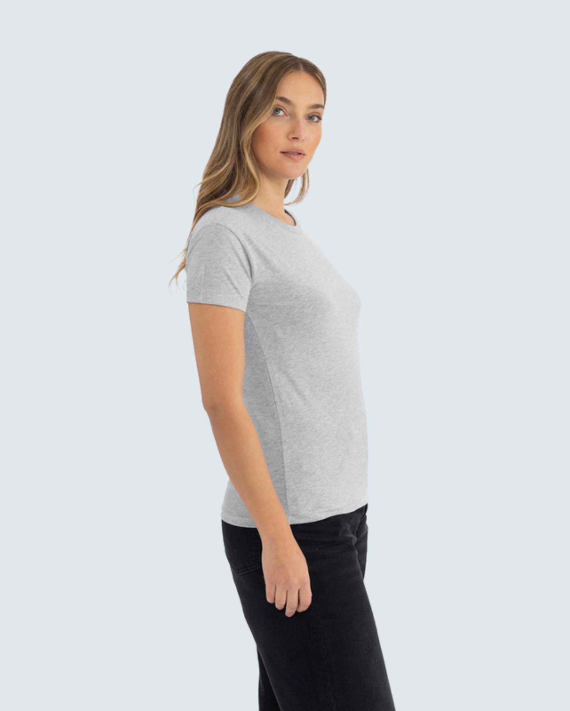 Women's Relaxed Cotton Tee 5-Pack