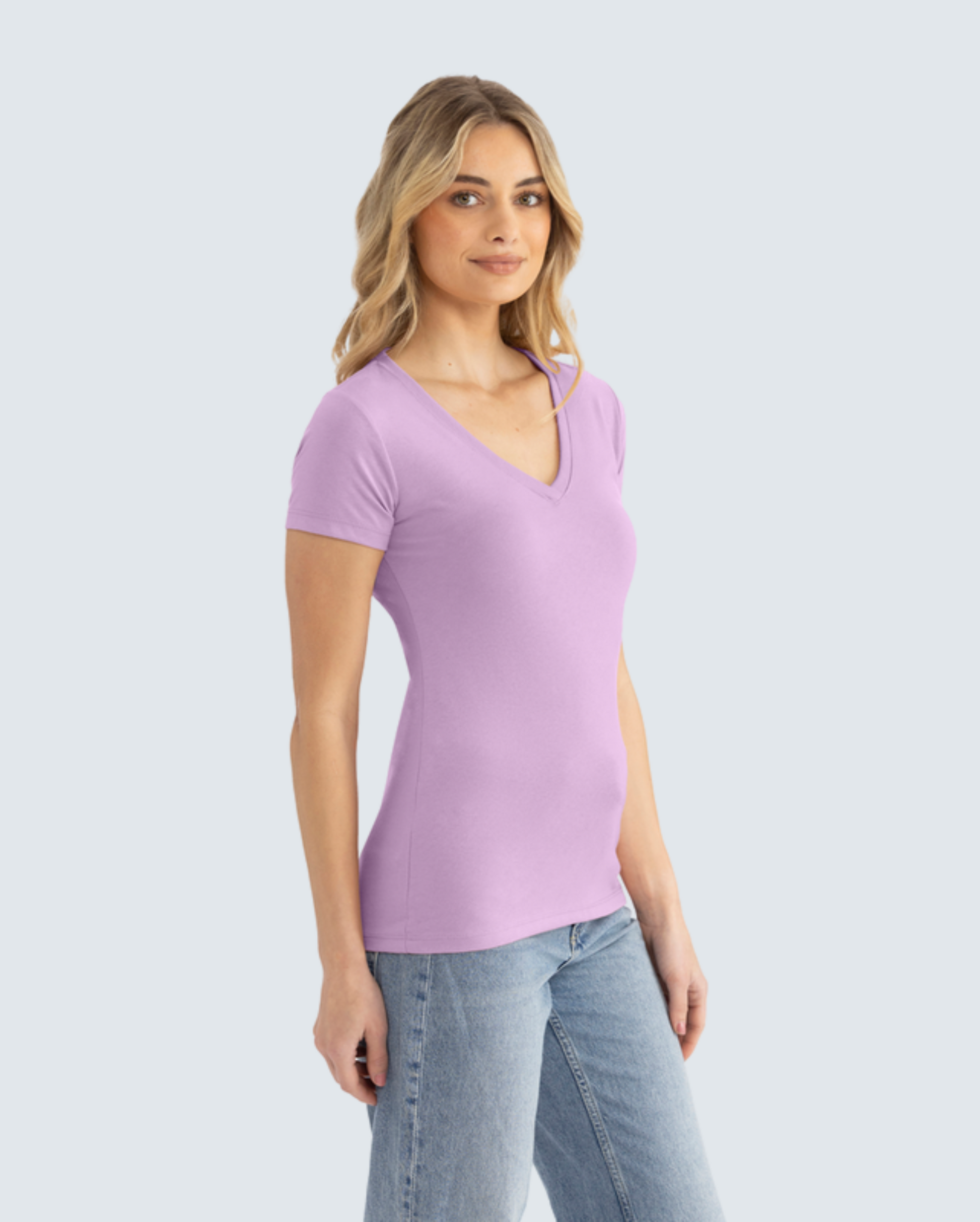 The Women's Ideal V-Neck Tee 4-Pack
