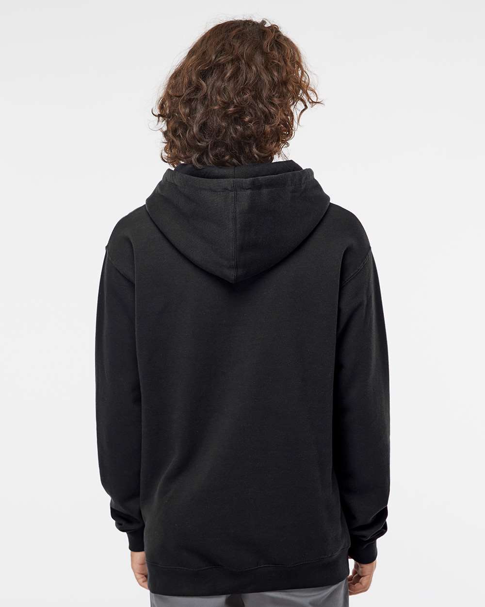 Unisex Heavyweight Hooded Sweatshirt - Black - M