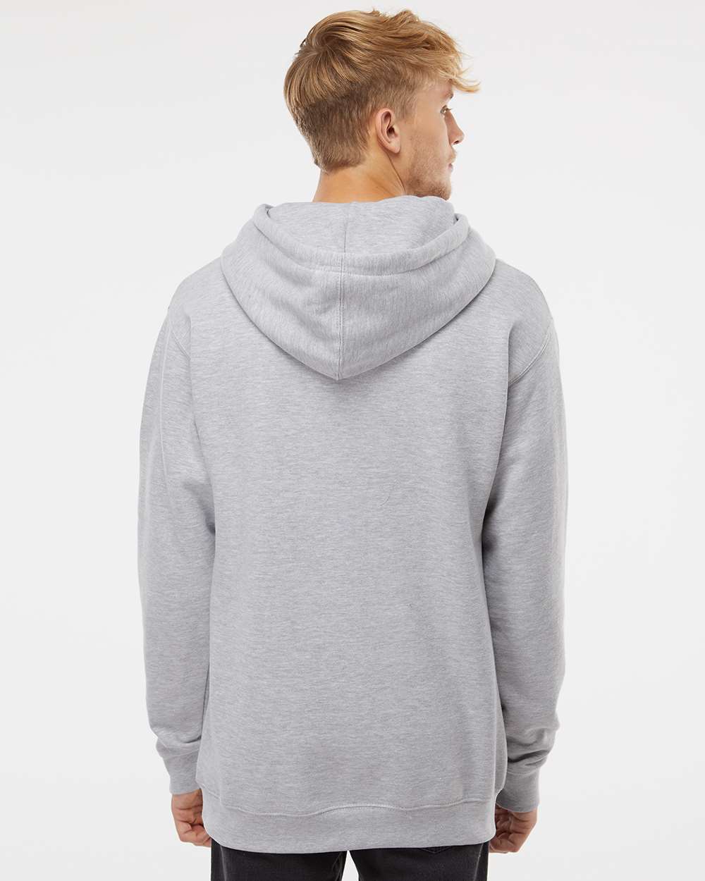 Unisex Heavyweight Hooded Sweatshirt - Grey Heather - M