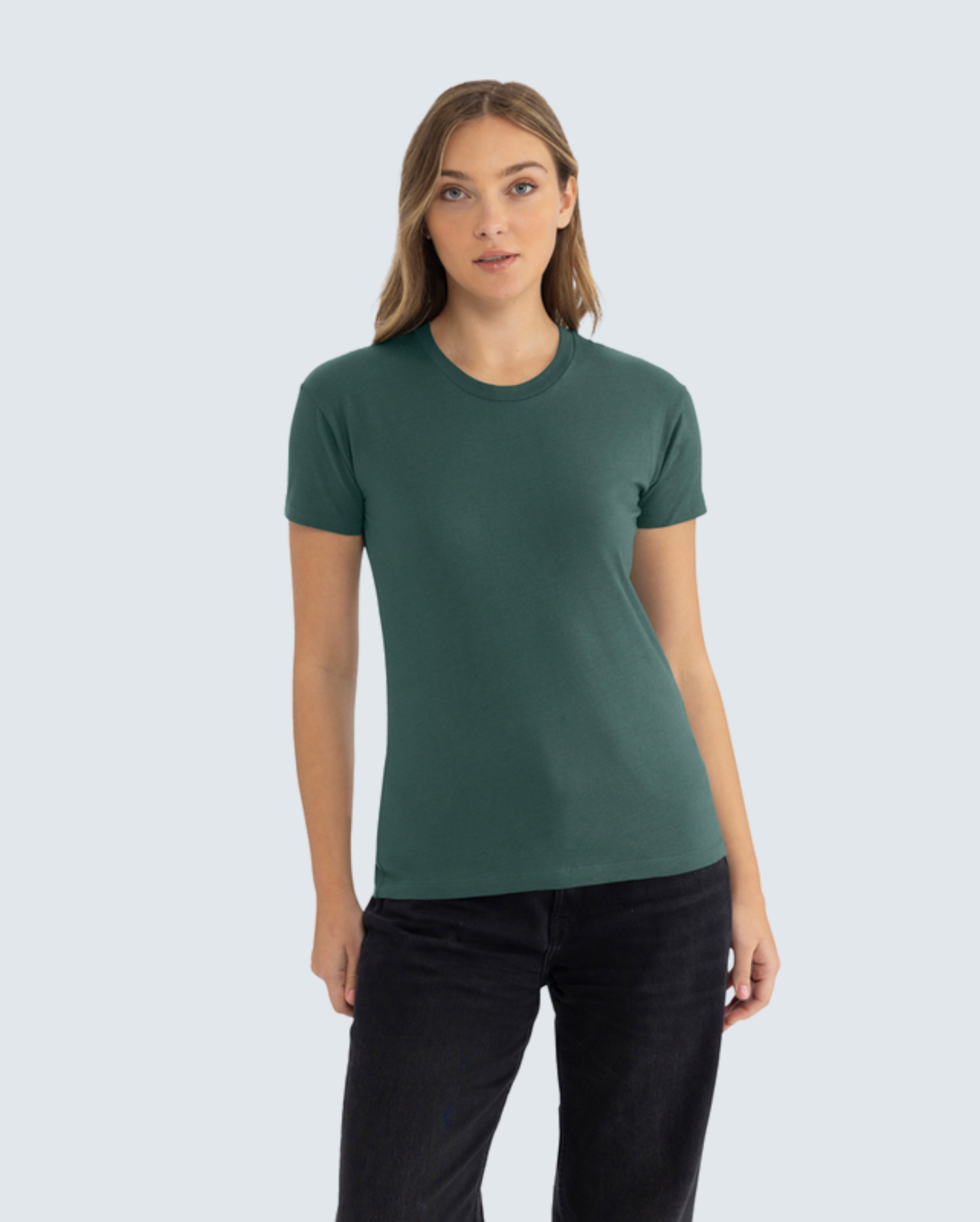 Women's Cotton Relaxed S/S T-shirt - ROYAL PINE