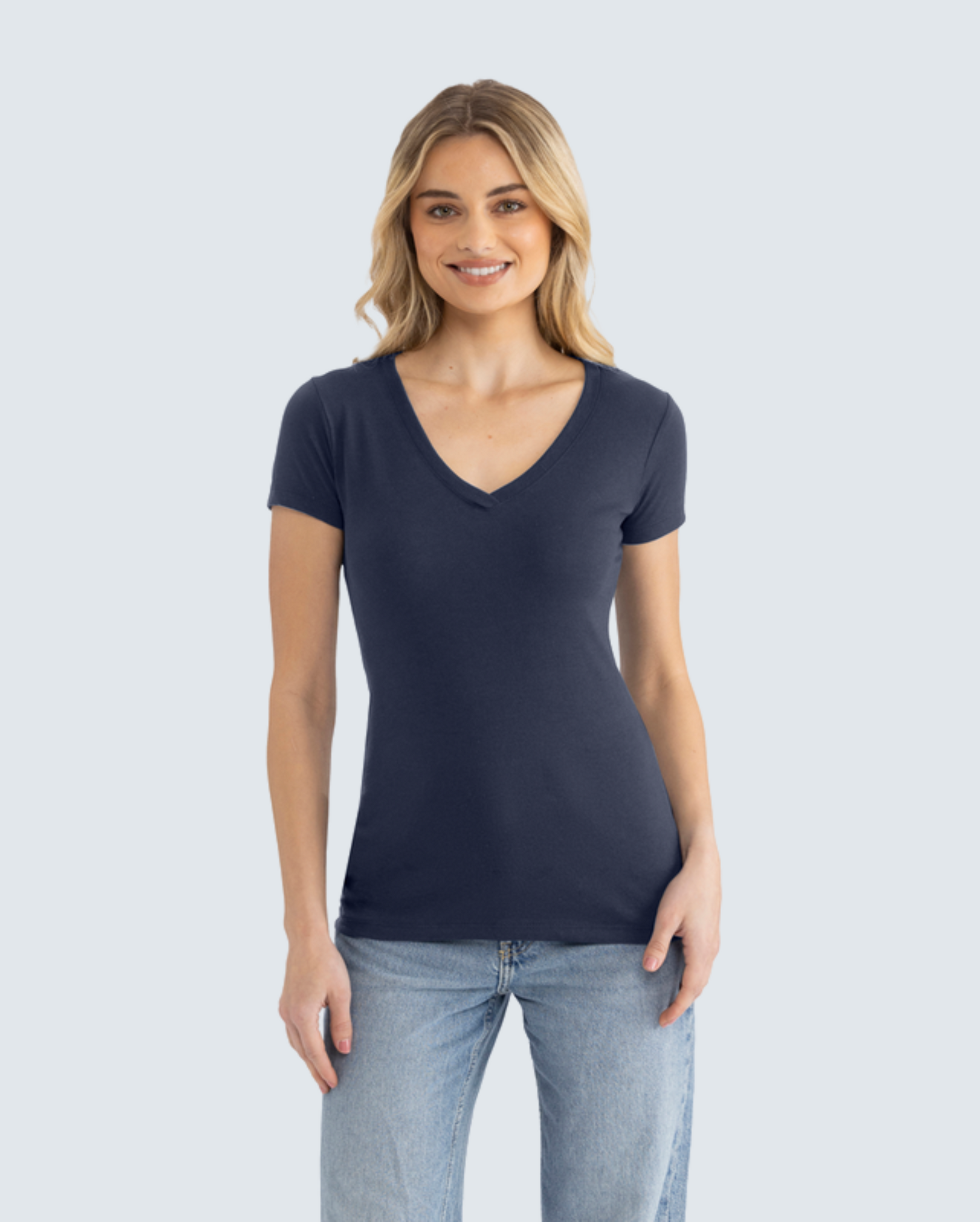 The Women's Ideal V-Neck Tee 4-Pack