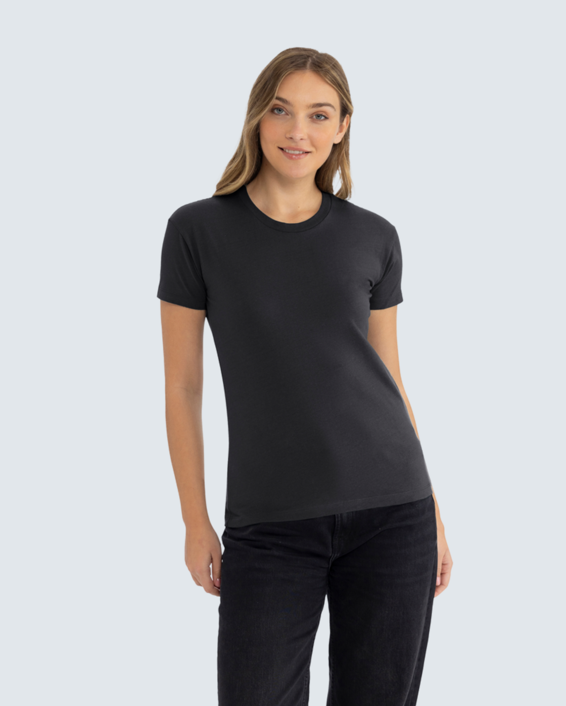 Women's Relaxed Cotton Tee 5-Pack