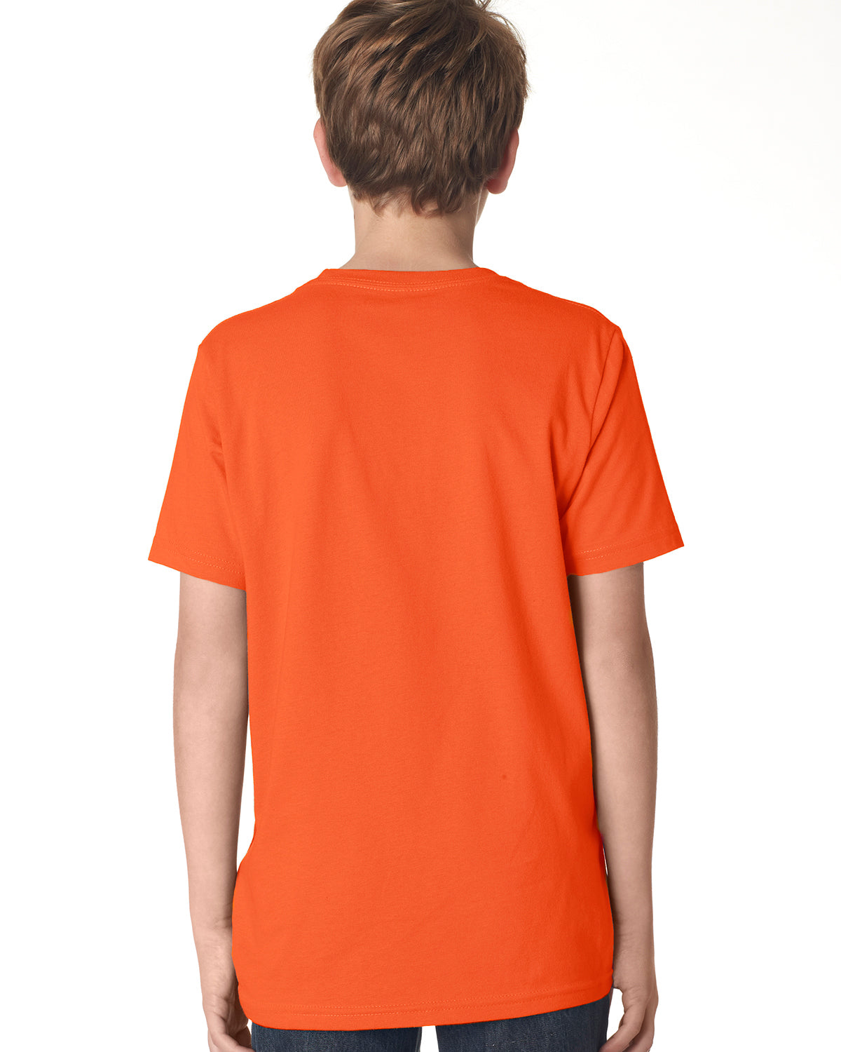Youth Cotton T-Shirt - Classic Orange - The American Threads
