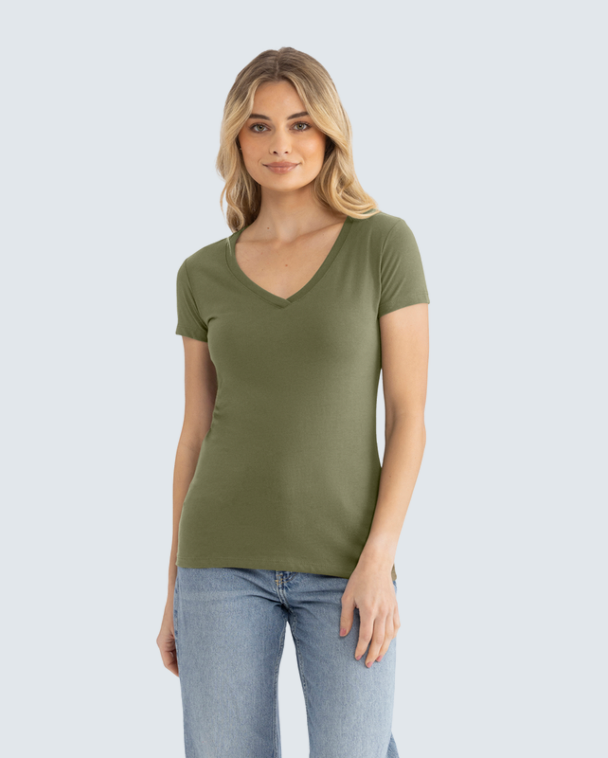 The Women's Ideal V-Neck Tee 4-Pack