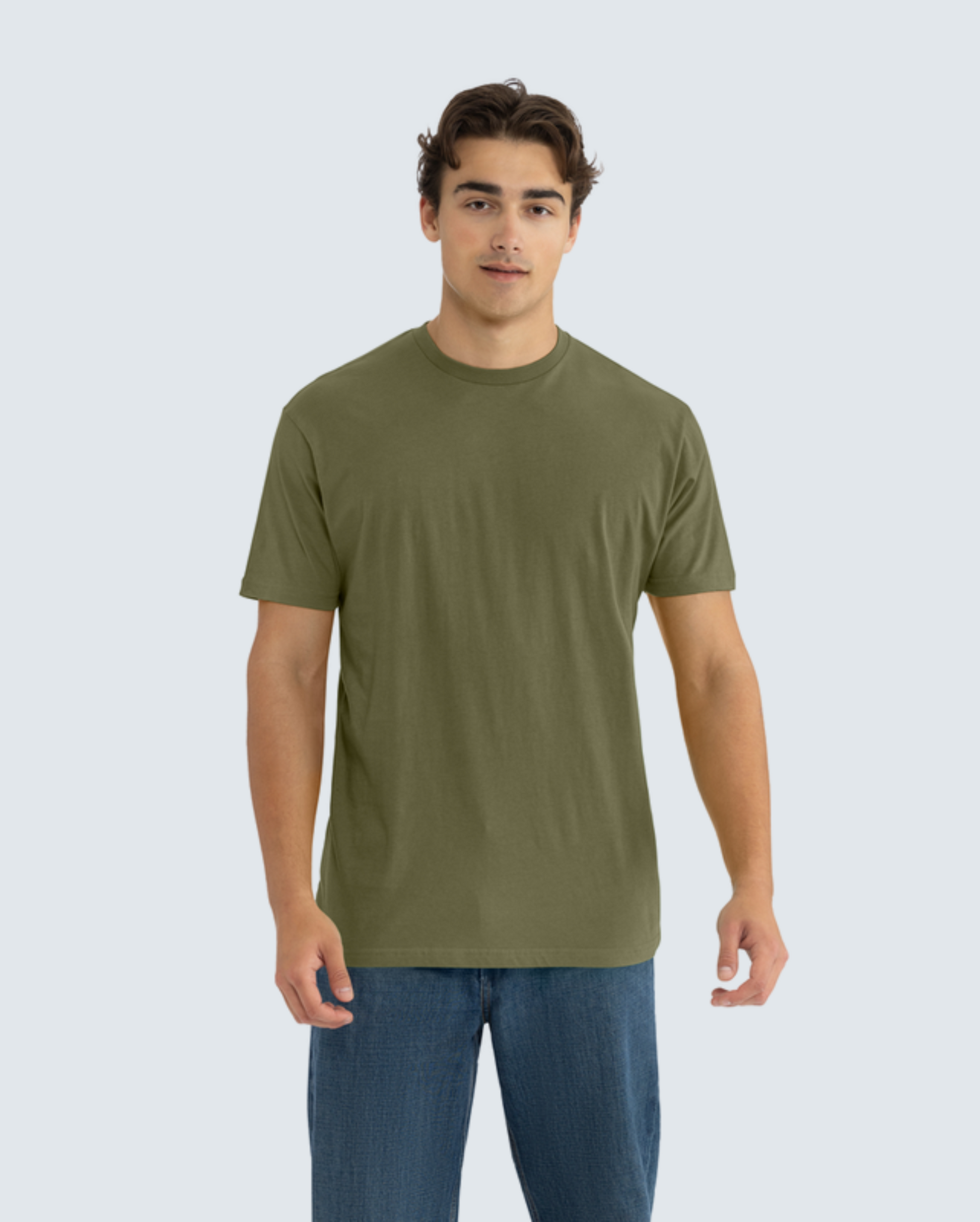 The Everyday Classic Crew - Military Green