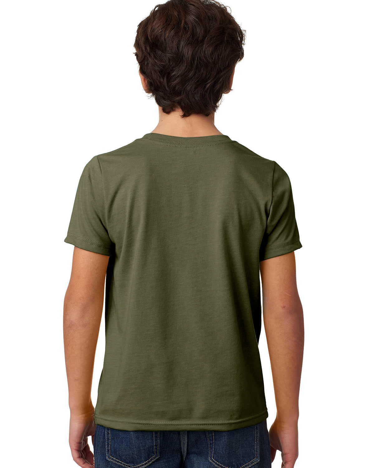 Youth CVC T-Shirt - Military Green - The American Threads