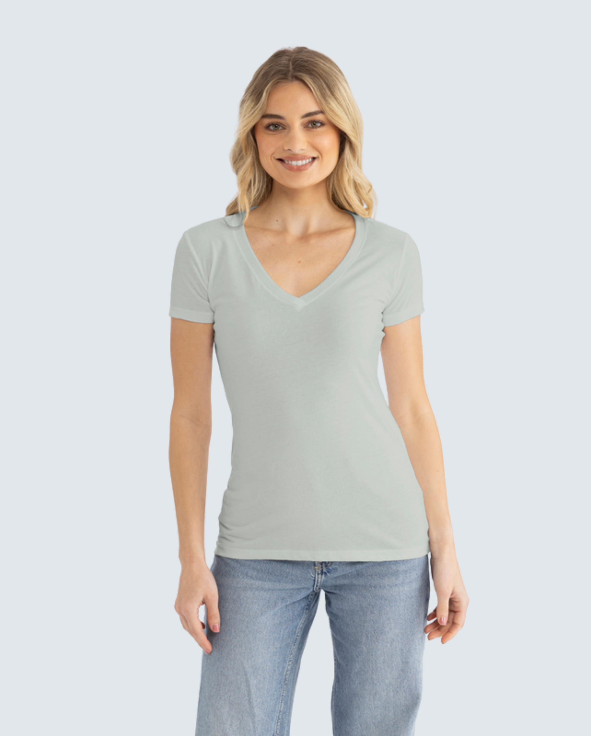 The Women's Ideal V-Neck Tee 4-Pack