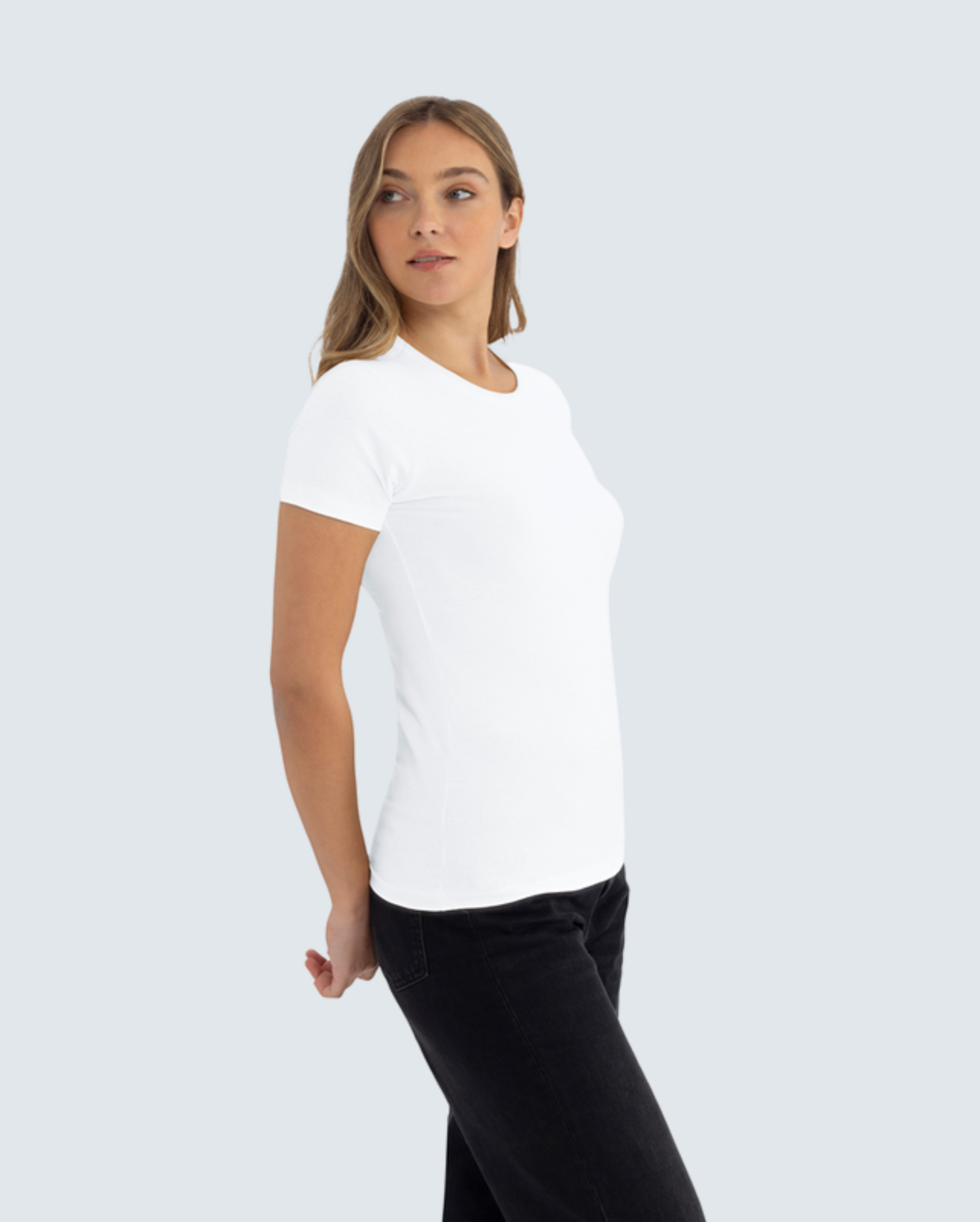Women's Classic Cotton Tee - White