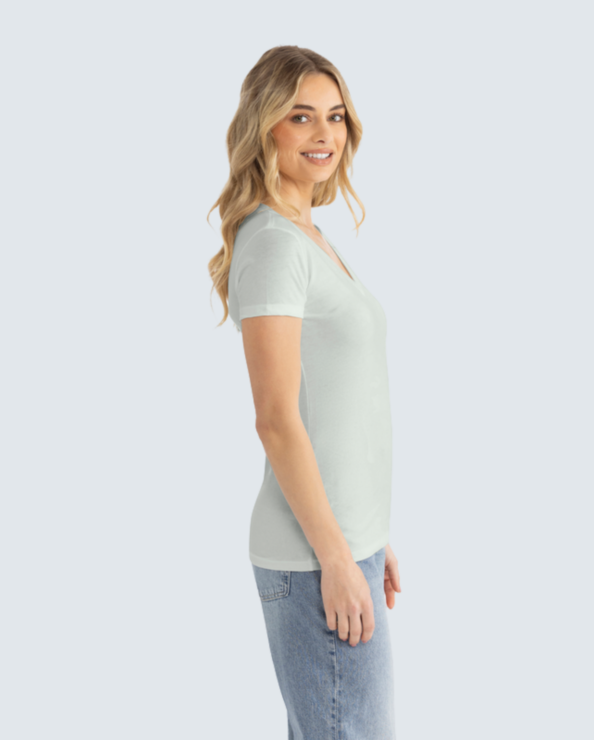 The Women's Ideal V-Neck Tee 4-Pack