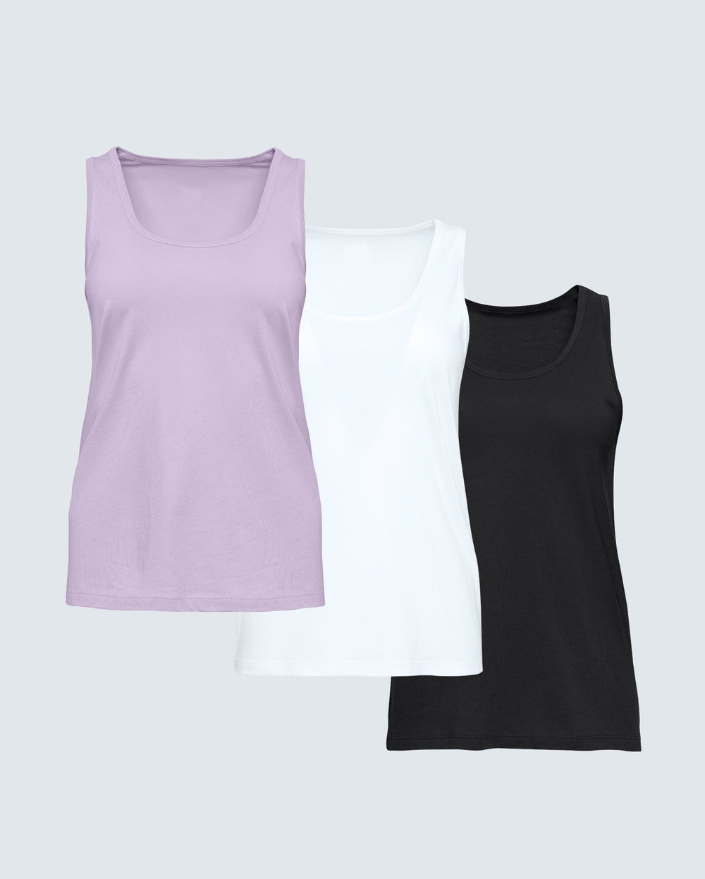 Women's Classic Cotton Tank 3-Pack