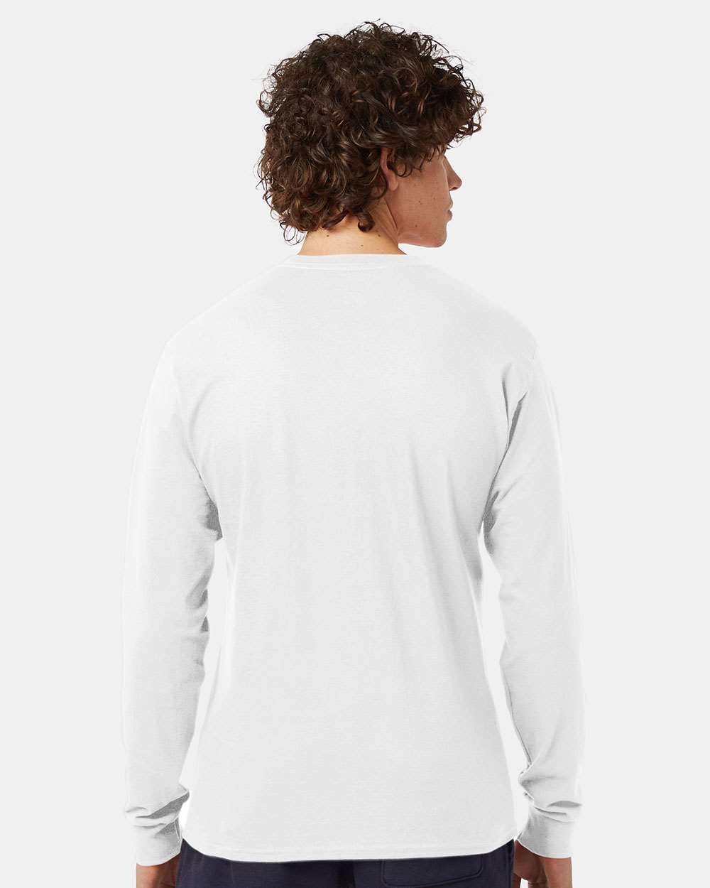Unisex Long Sleeve T-Shirt - White - M