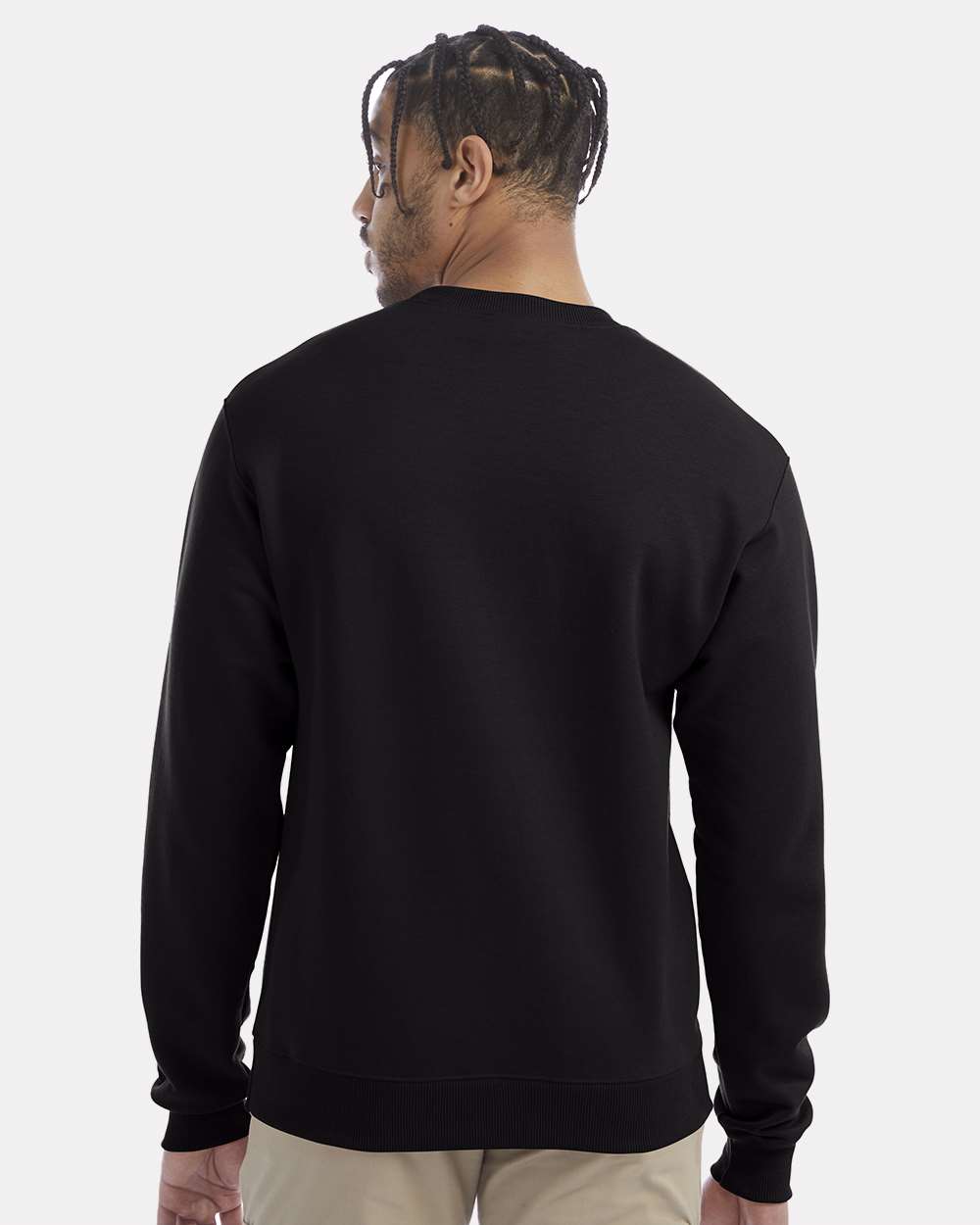 Unisex Powerblend® Crewneck Sweatshirt - Black - M