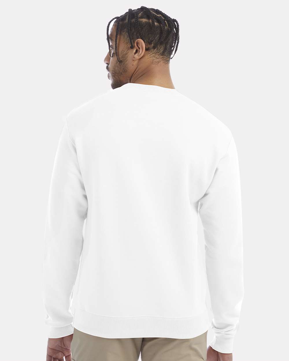 Unisex Powerblend® Crewneck Sweatshirt - White - M