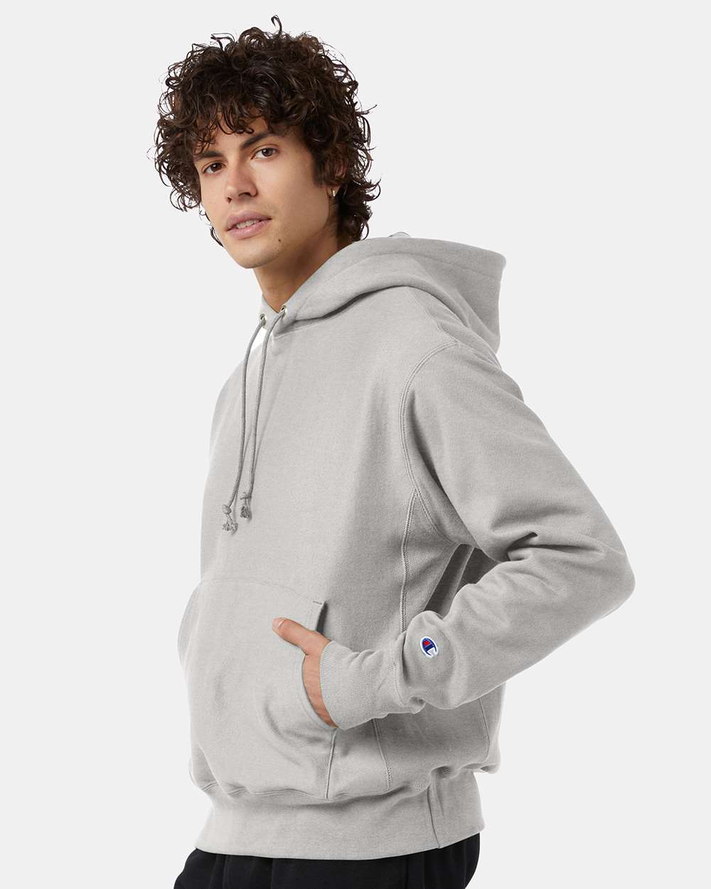 Unisex Hooded Sweatshirt - Silver Grey - S