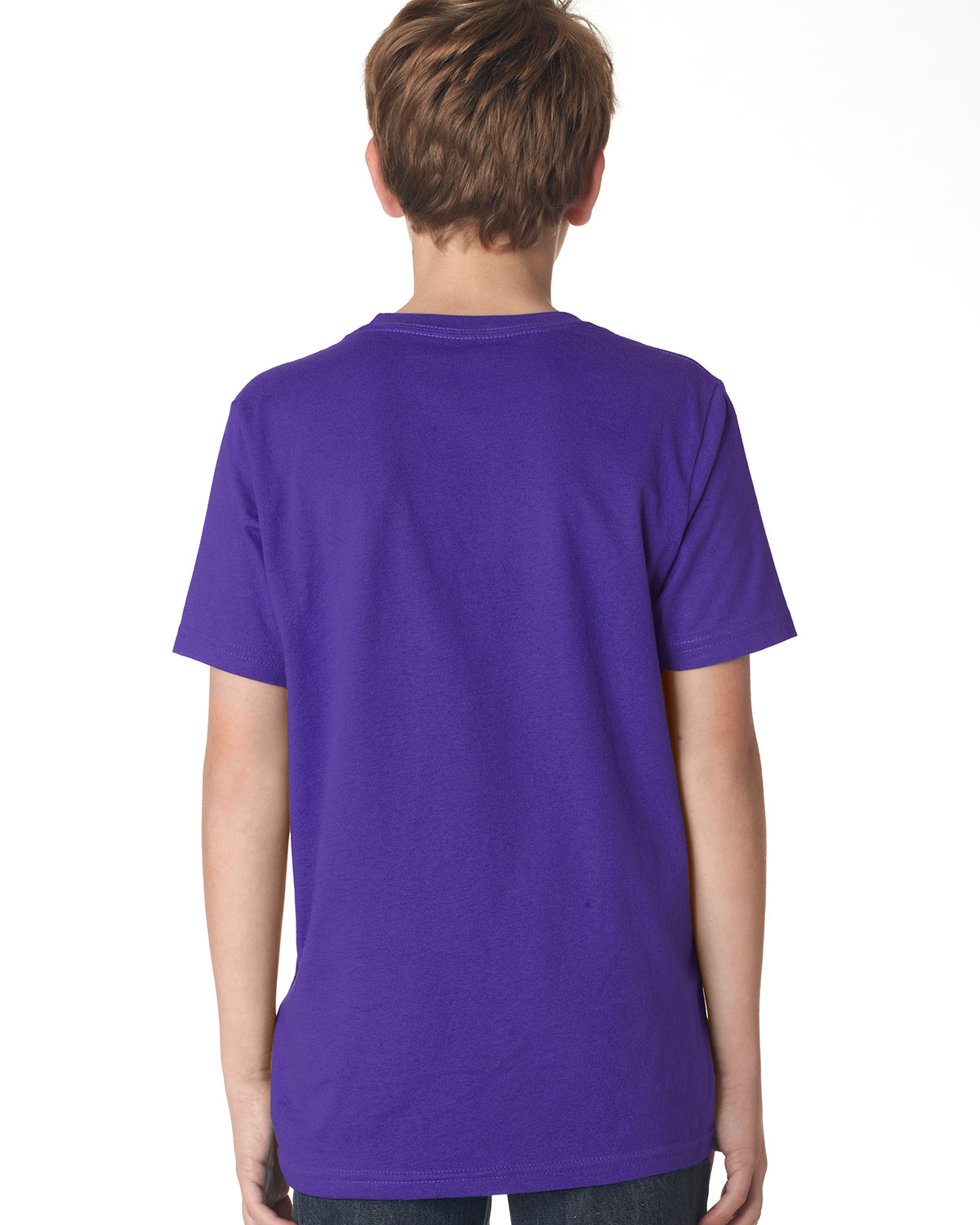 Youth Cotton T-Shirt - Purple Rush - The American Threads