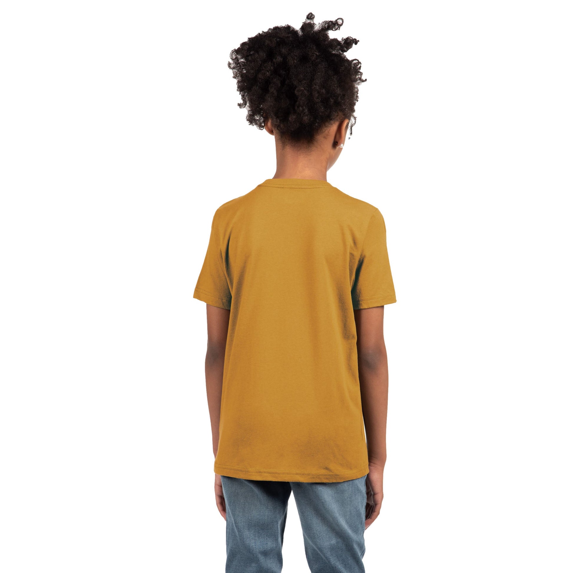 Youth Cotton T-Shirt - Antique Gold - The American Threads