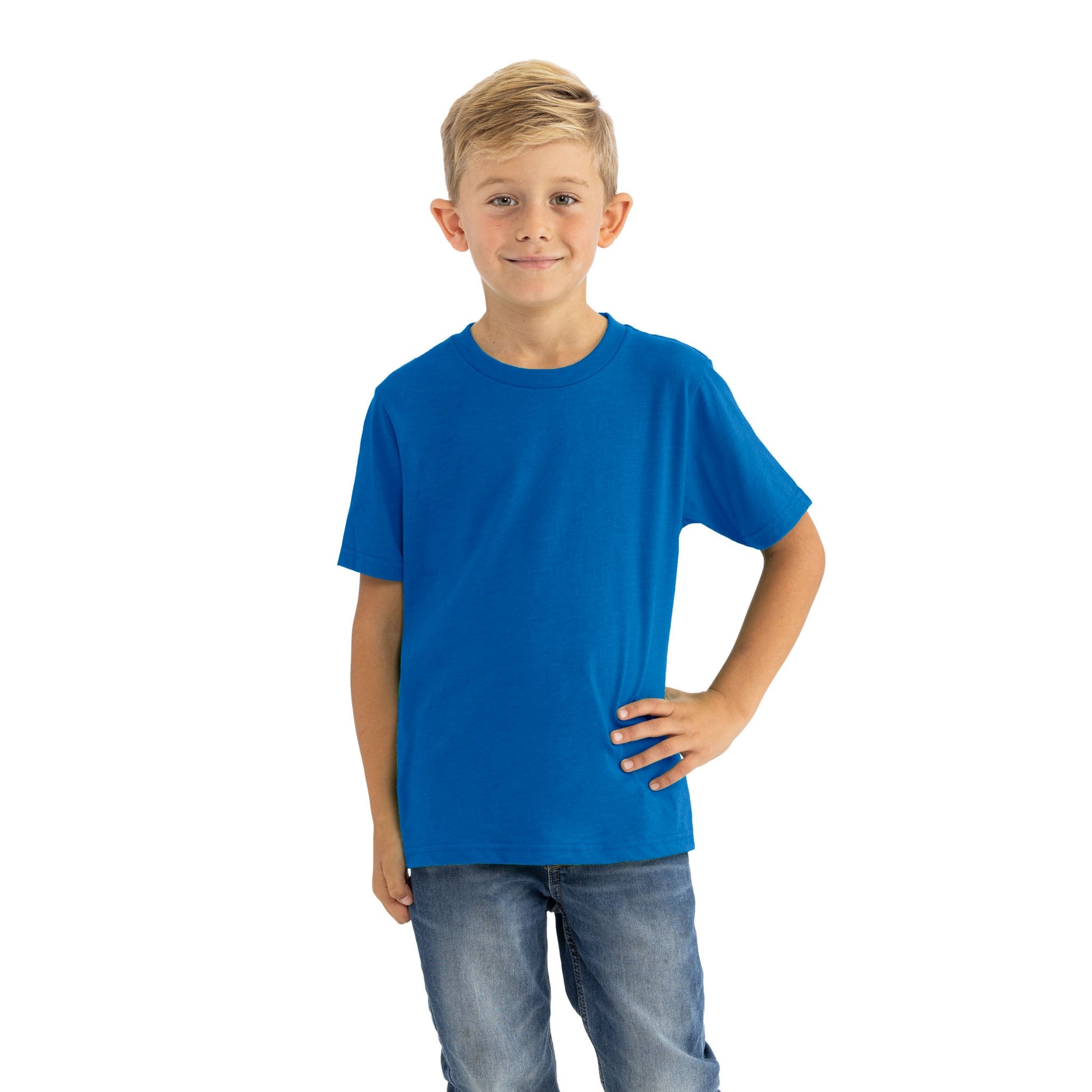 Youth CVC T-Shirt - Royal - The American Threads