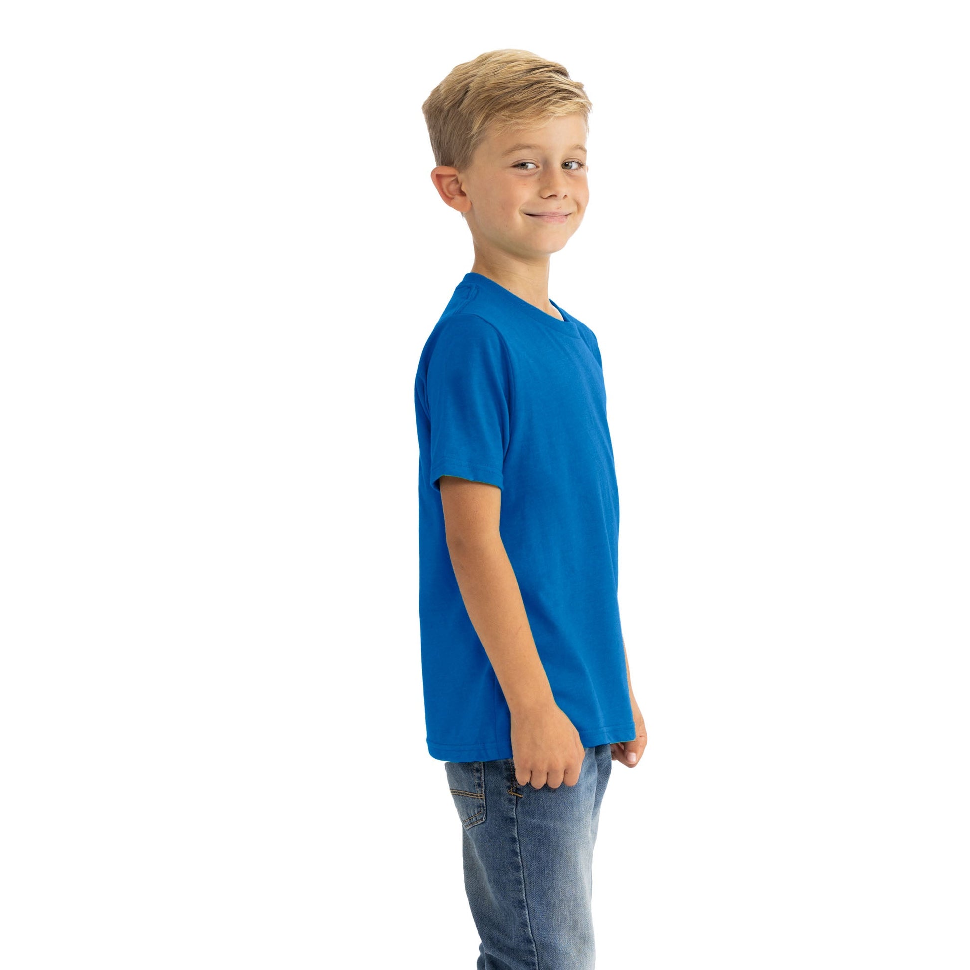 Youth CVC T-Shirt - Royal - The American Threads