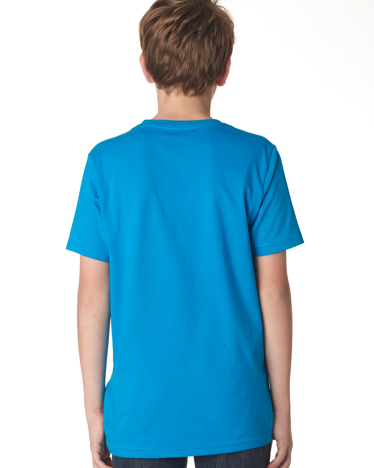 Youth Cotton T-Shirt - Turquoise - The American Threads