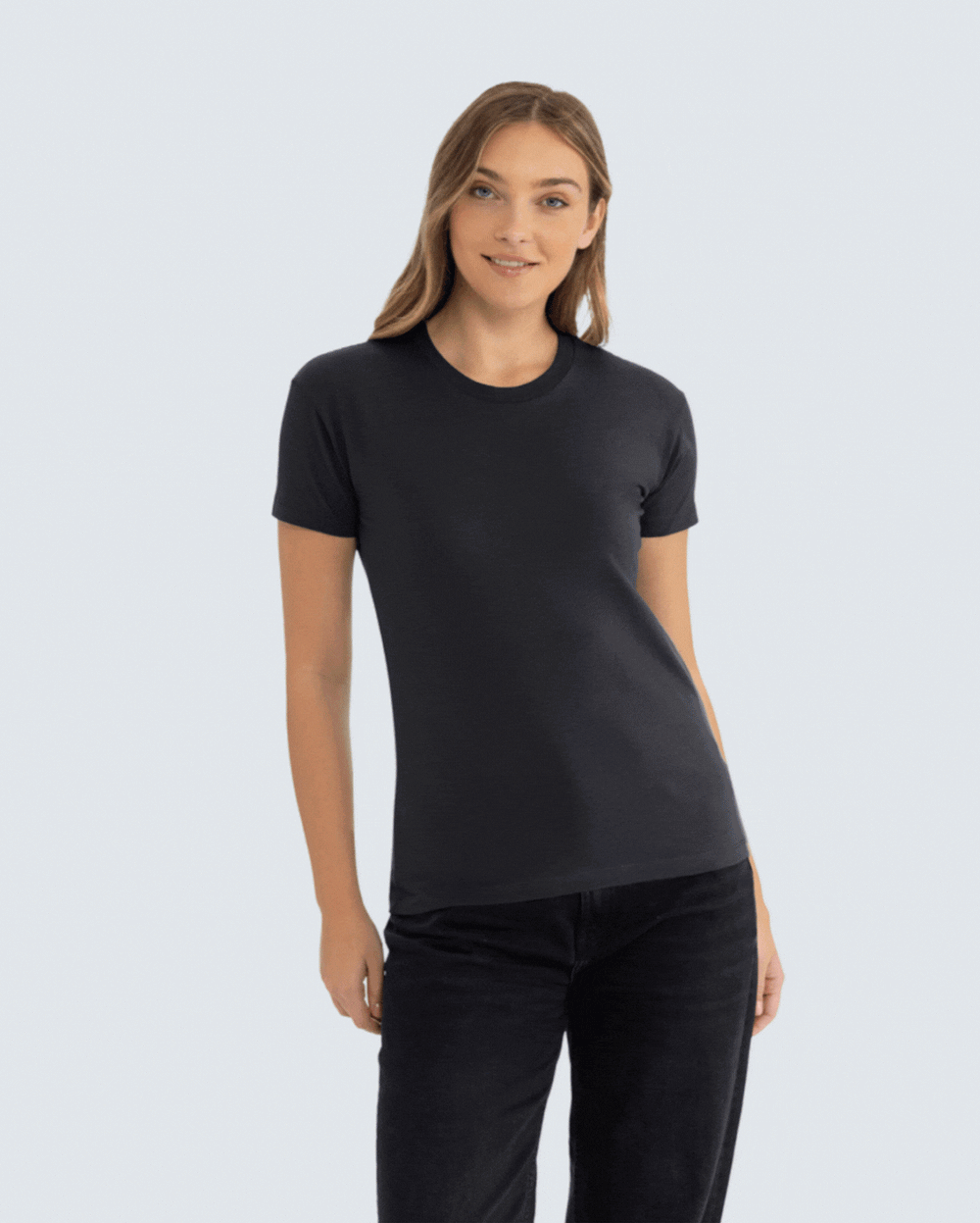 Women's Relaxed Cotton Tee 5-Pack