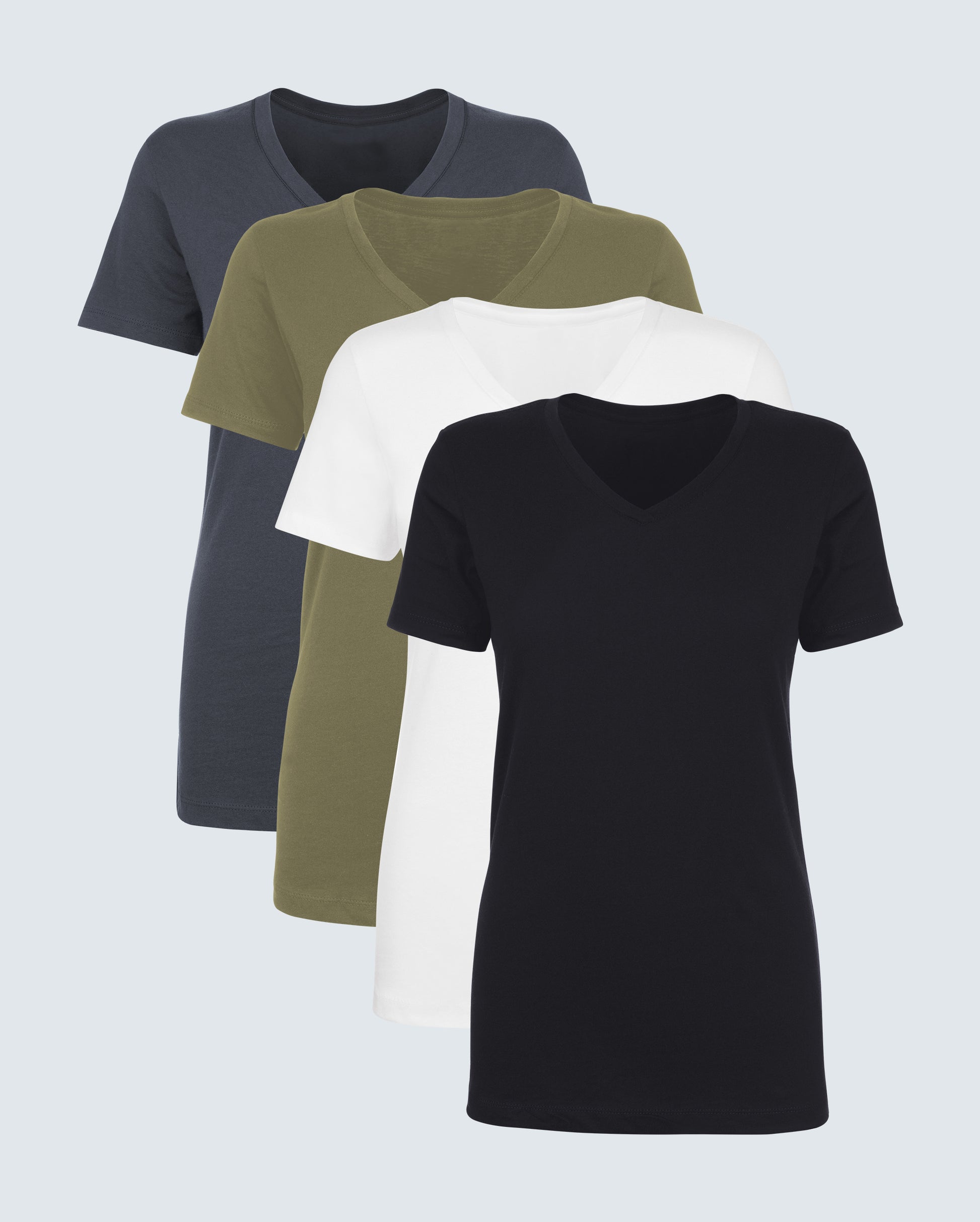 The Women's Ideal V-Neck Tee 4-Pack