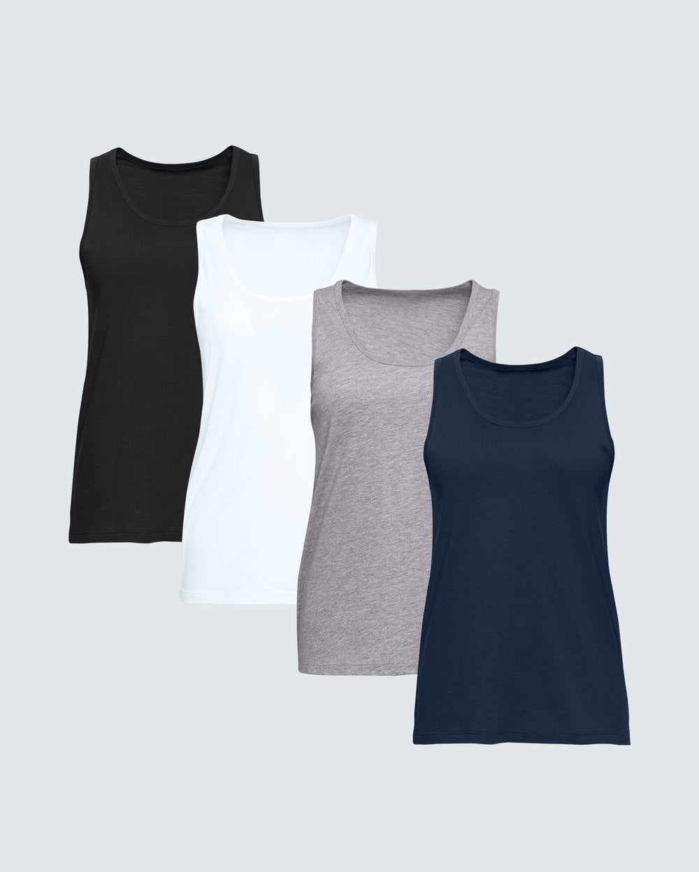 Women's Classic Cotton Tank 4-Pack