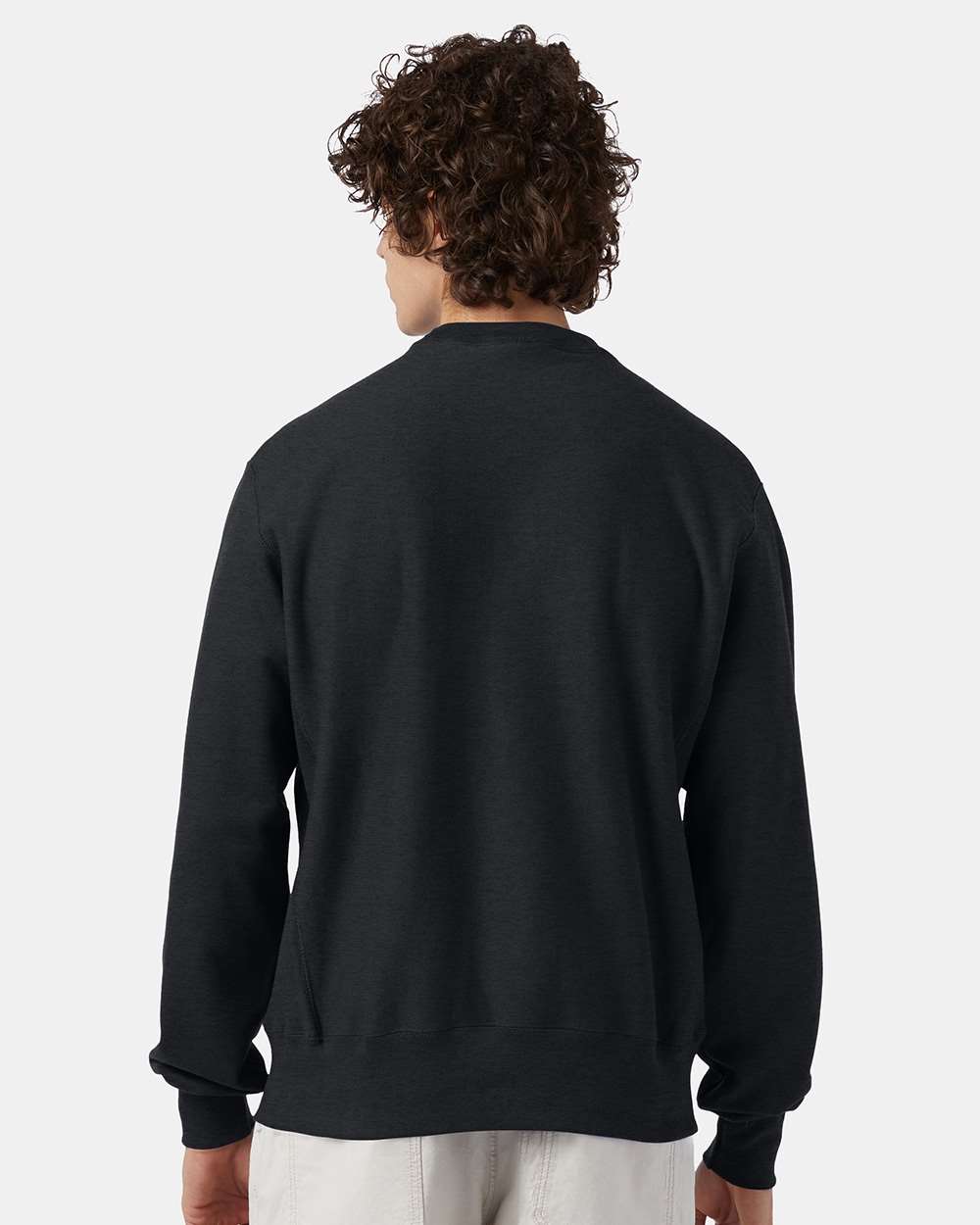 Unisex Reverse Weave® Crewneck Sweatshirt - Charoal - M