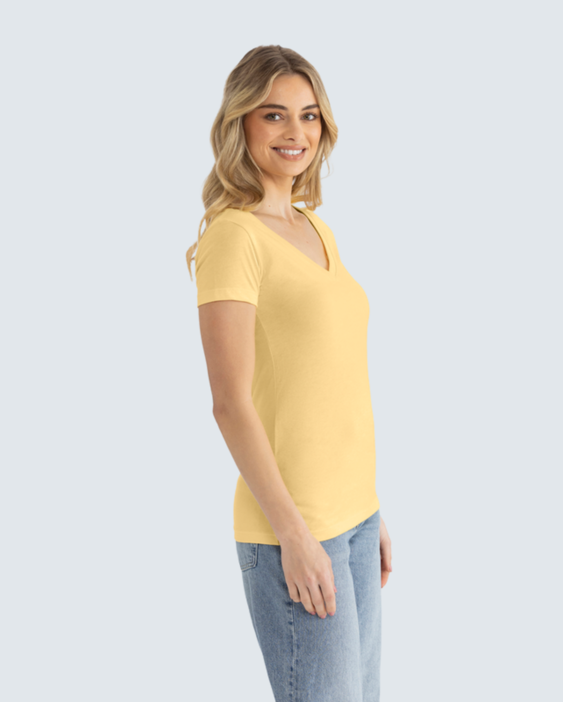 The Women's Ideal V-Neck Tee 4-Pack