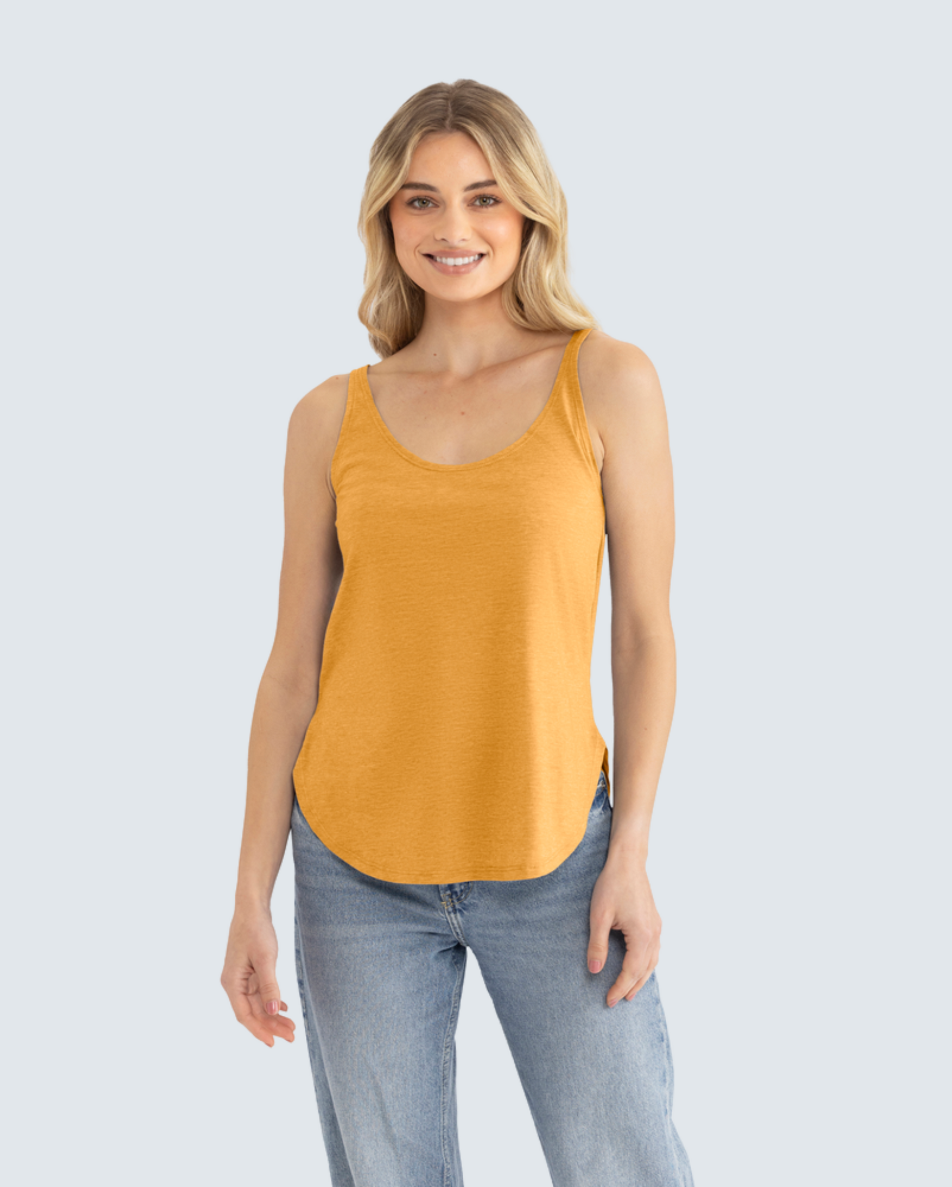 Women's Festival Tank - Antique Gold